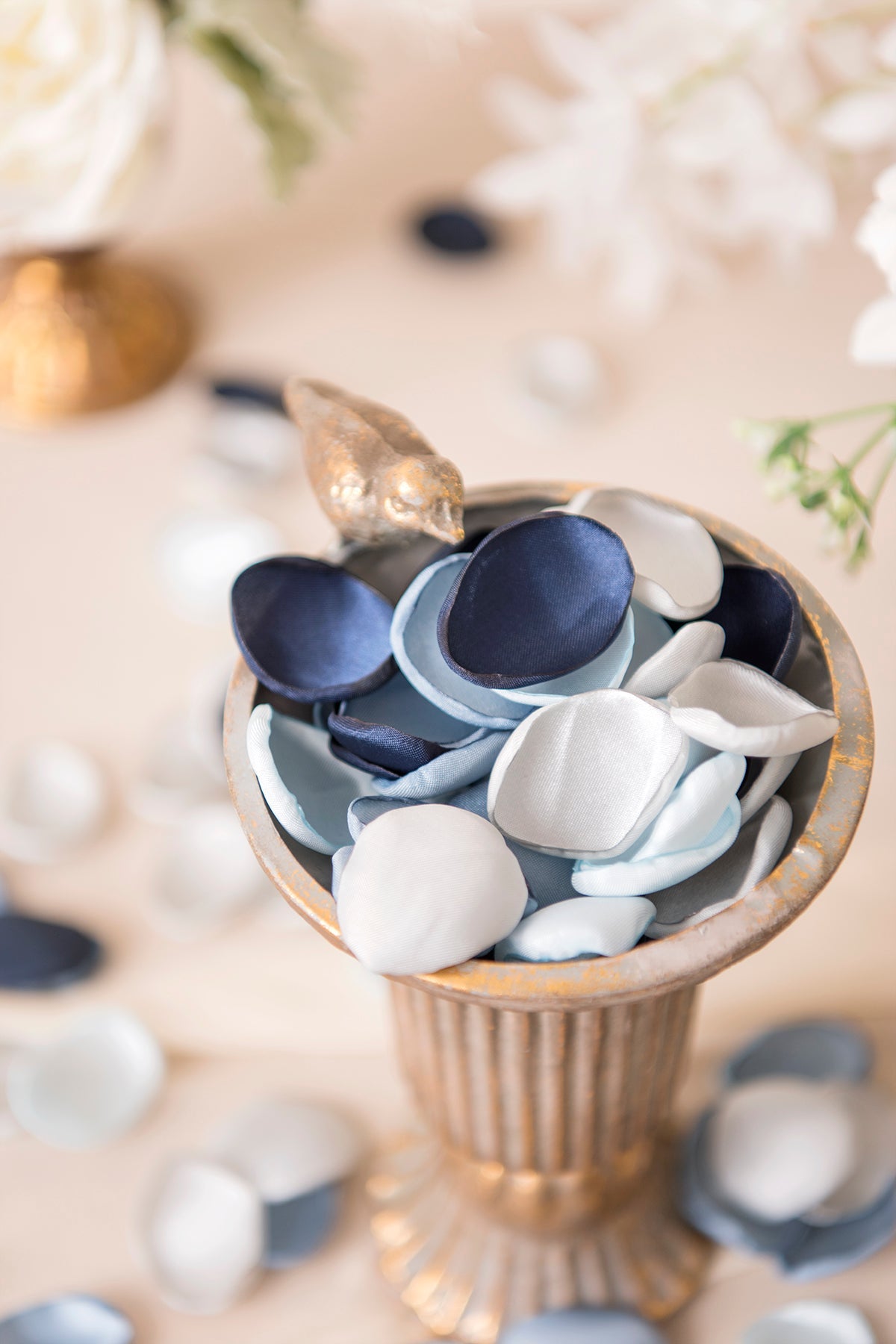French blue series Flower Petals -R142 Rose Morning