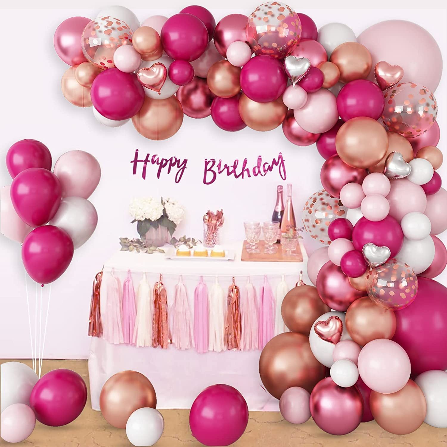 X053: Balloons for Happy Birthday Wedding Anniversary Valentine&