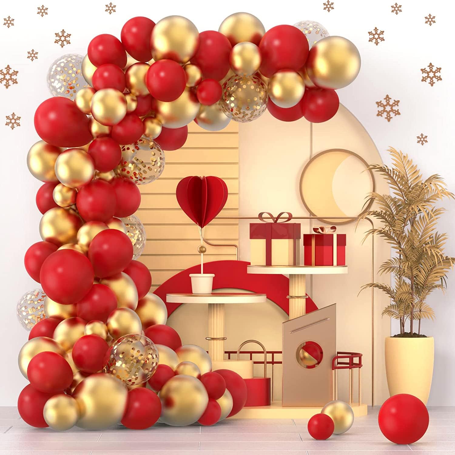 Balloons for Wedding Garland Arch Party Decoration set/ 3 sets Rose Morning