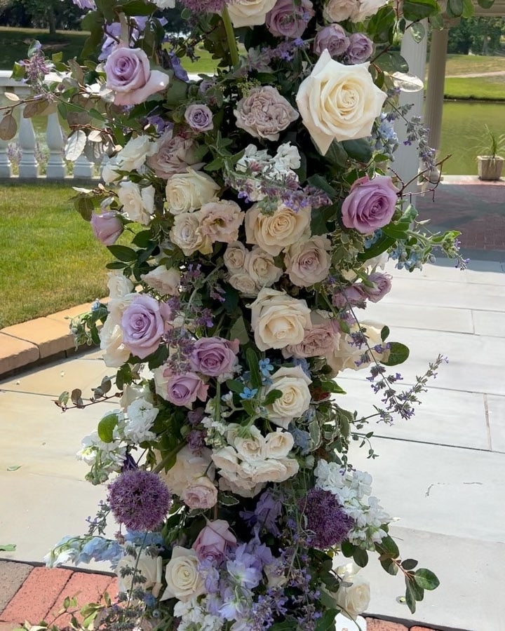 Camellia : 2023 New Wedding Party Background Floral Arch Decoration Including Frame Rose Morning