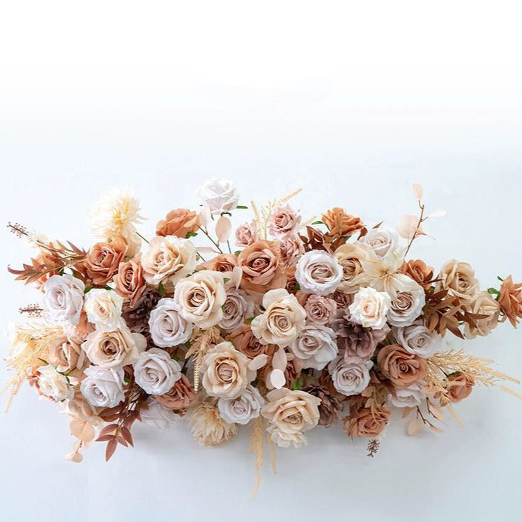 Crisp:Artificial Flower Hanging Floral Ceiling Decoration Wedding Ceiling Rose Morning
