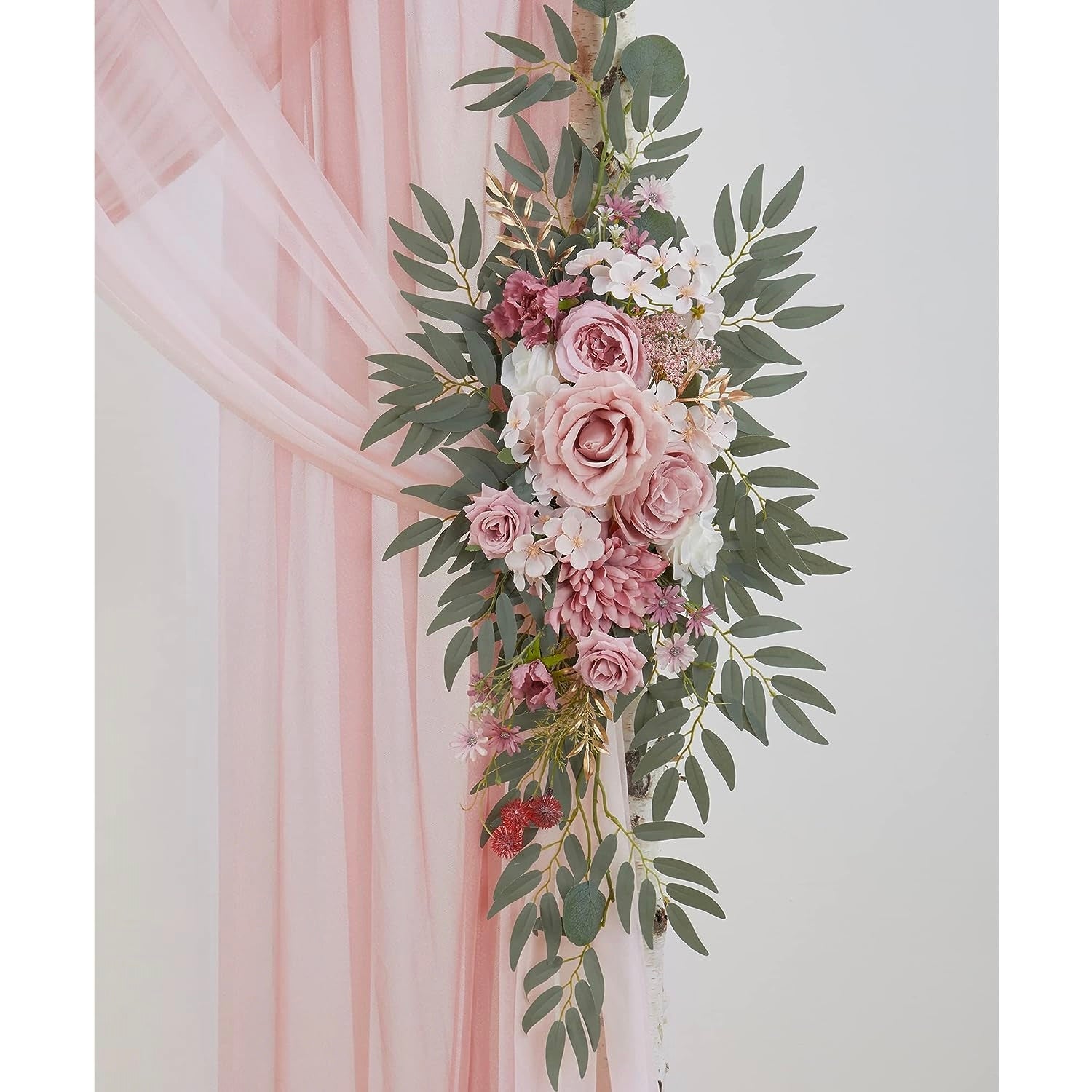 This wedding arch bouquet set is a fantastic deal at a very good price. The bouquets are so pretty and perfect for a wedding. If you&