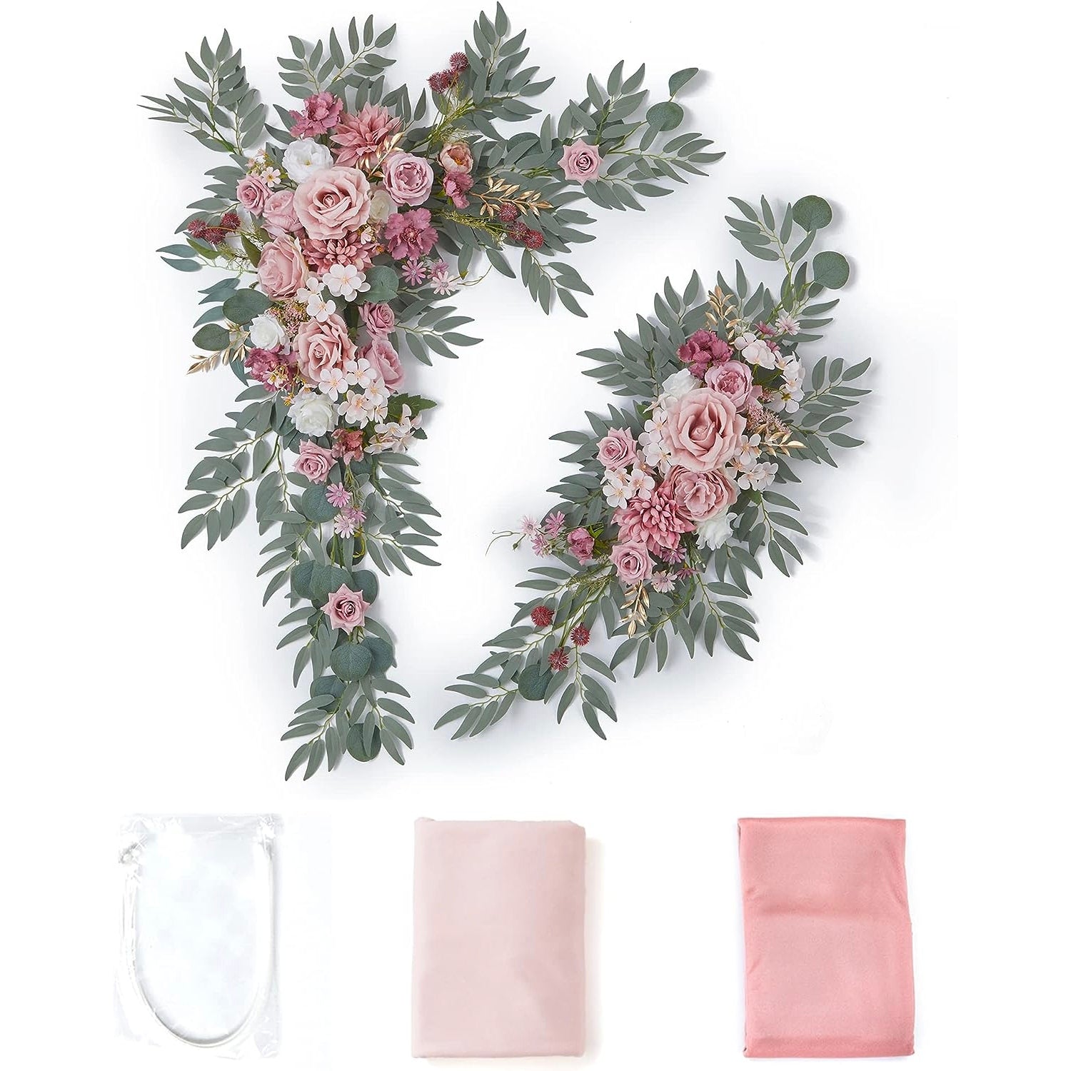 This wedding arch bouquet set is a fantastic deal at a very good price. The bouquets are so pretty and perfect for a wedding. If you&