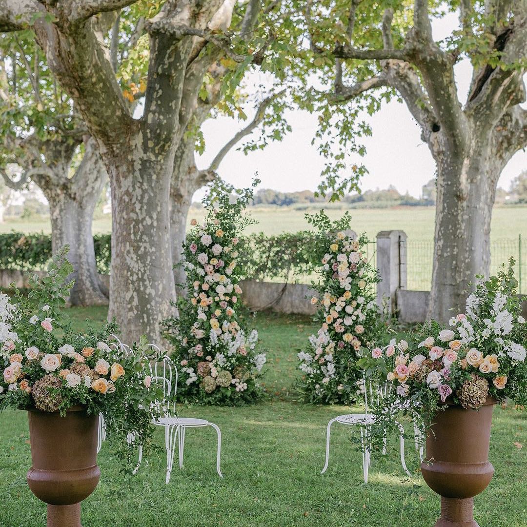 Irma : 2023 New Wedding Party Background Floral Arch Decoration Including Frame -R0001 Rose Morning