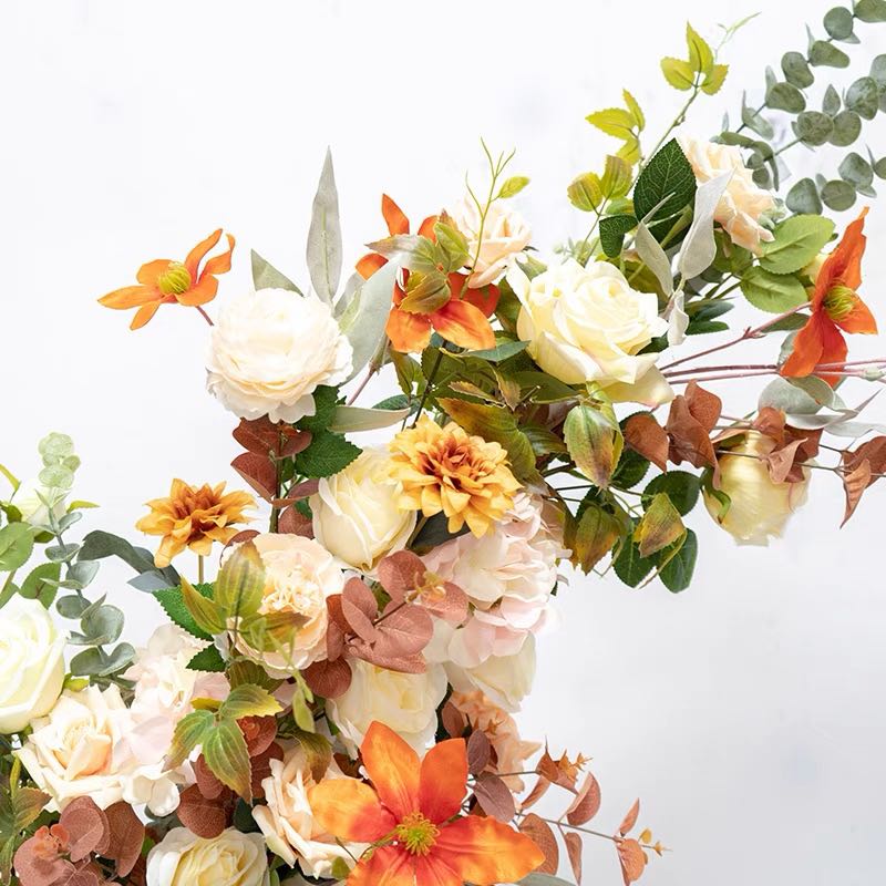 Keirstin : Rose Morning Wedding Party Floral Arch Decoration Including Frame Rose Morning