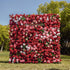 Zita:5D Fabric Artificial rolling up curtain flower wall Rose Morning