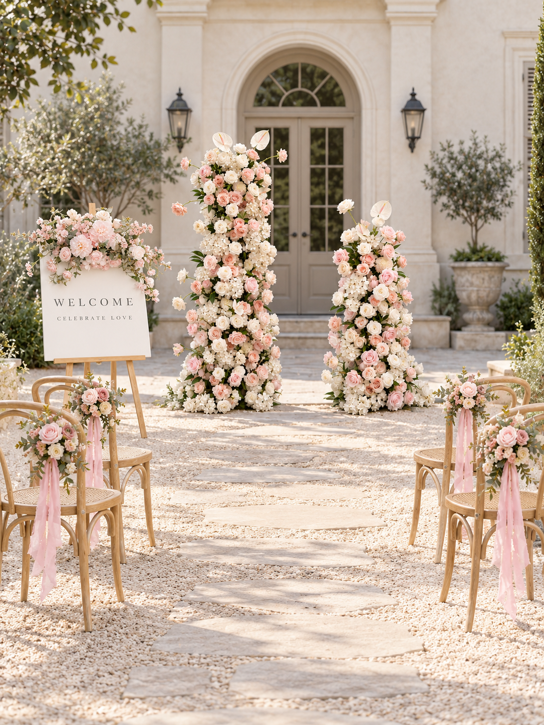 Gianna & Fenna – Welcome Package in Blush & Ivory