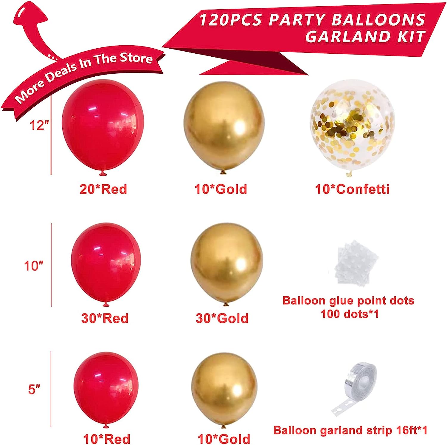 Balloons for Wedding Garland Arch Party Decoration set/ 3 sets Rose Morning