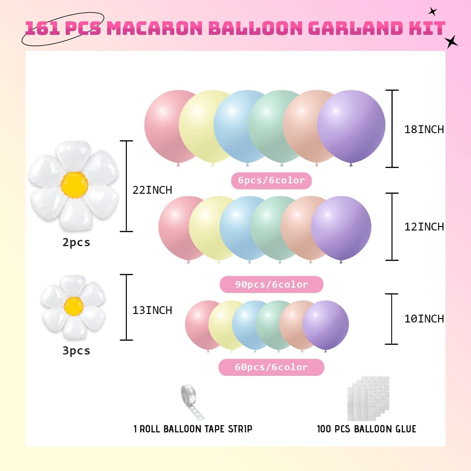 X055: Balloons for Happy Birthday Wedding Anniversary Valentine&