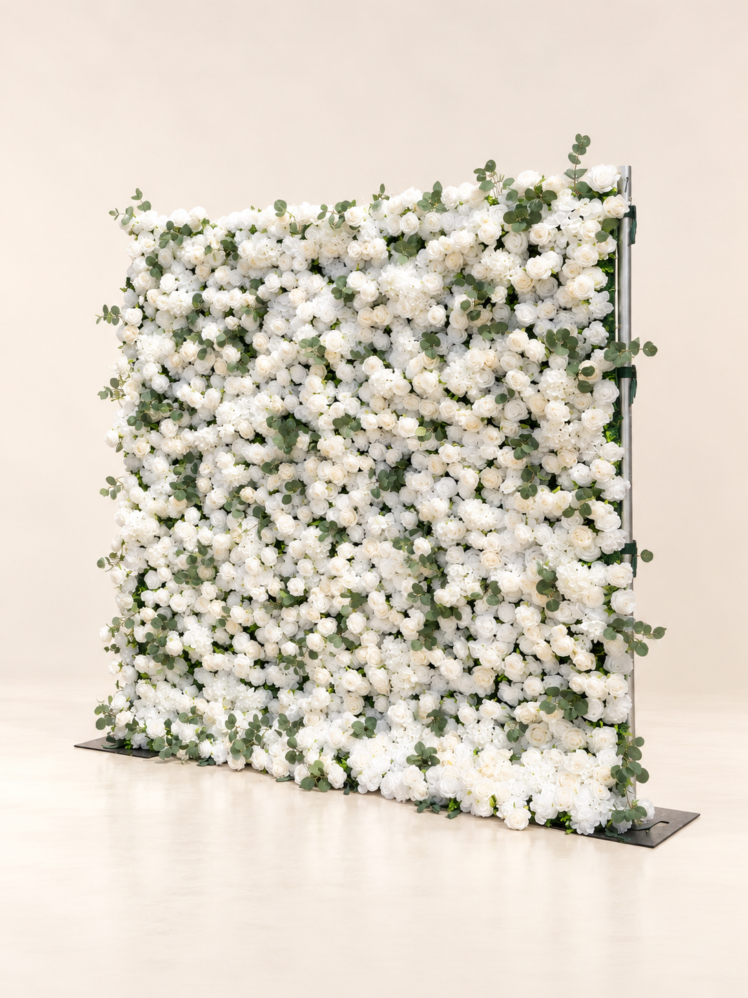 Galora: 5D Fabric Artificial Zip Up Curtain Flower Wall For Wedding and Events Decoration