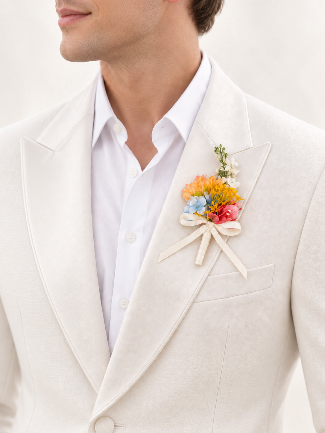 Charming Dahlias & Salvia Groom&