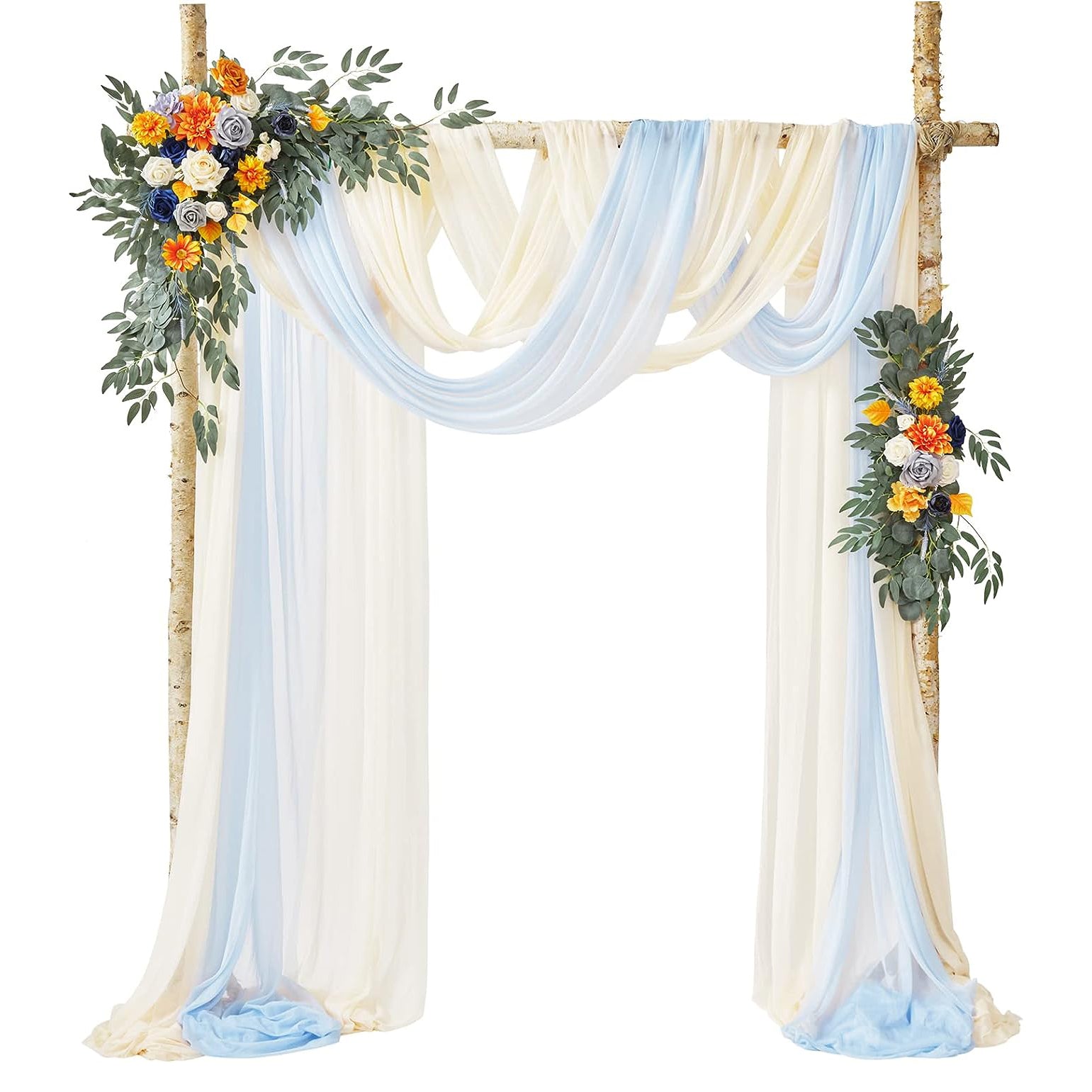 Y014: Wedding Arch Flowers Kit (Pack of 5) Rose Morning