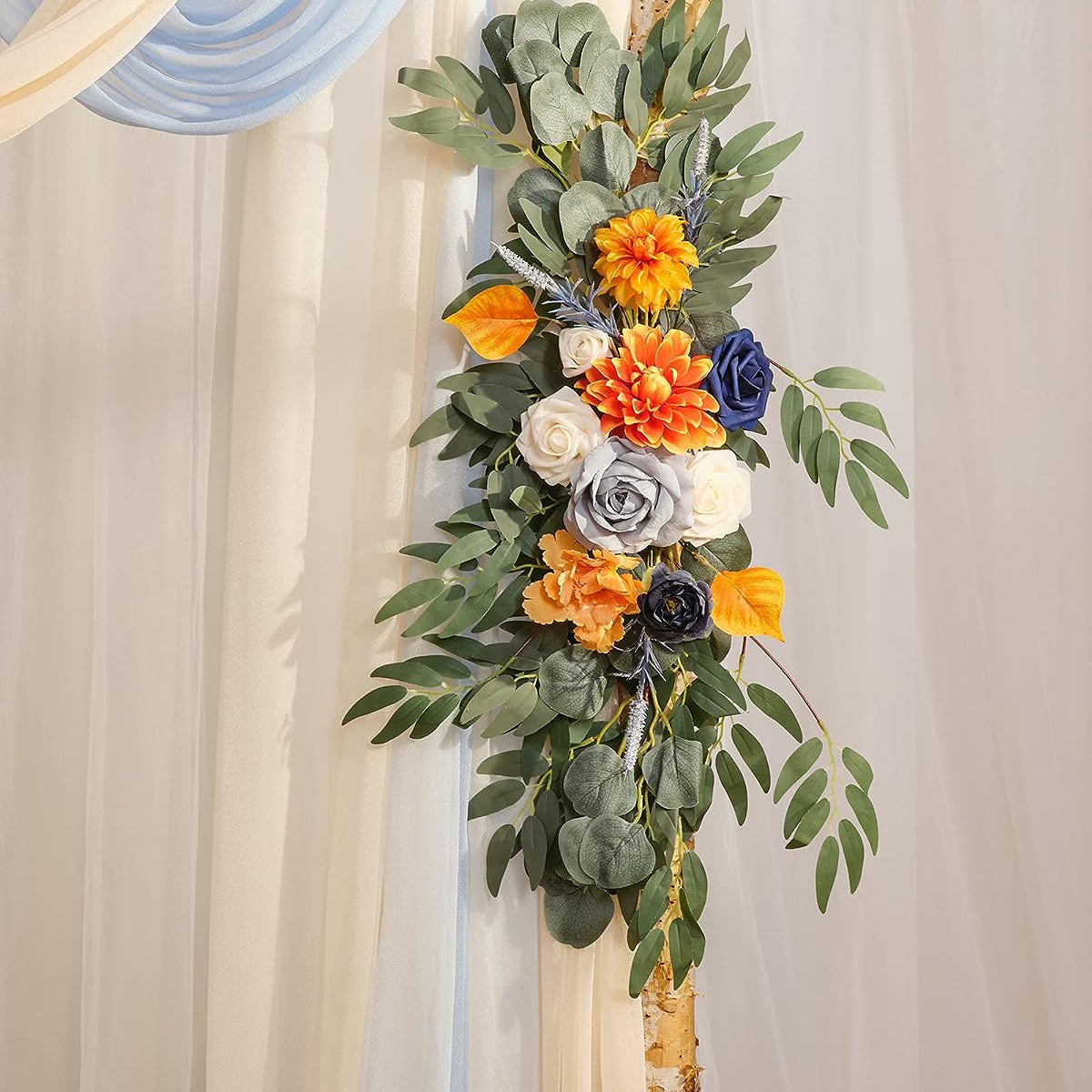 Y014: Wedding Arch Flowers Kit (Pack of 5) Rose Morning