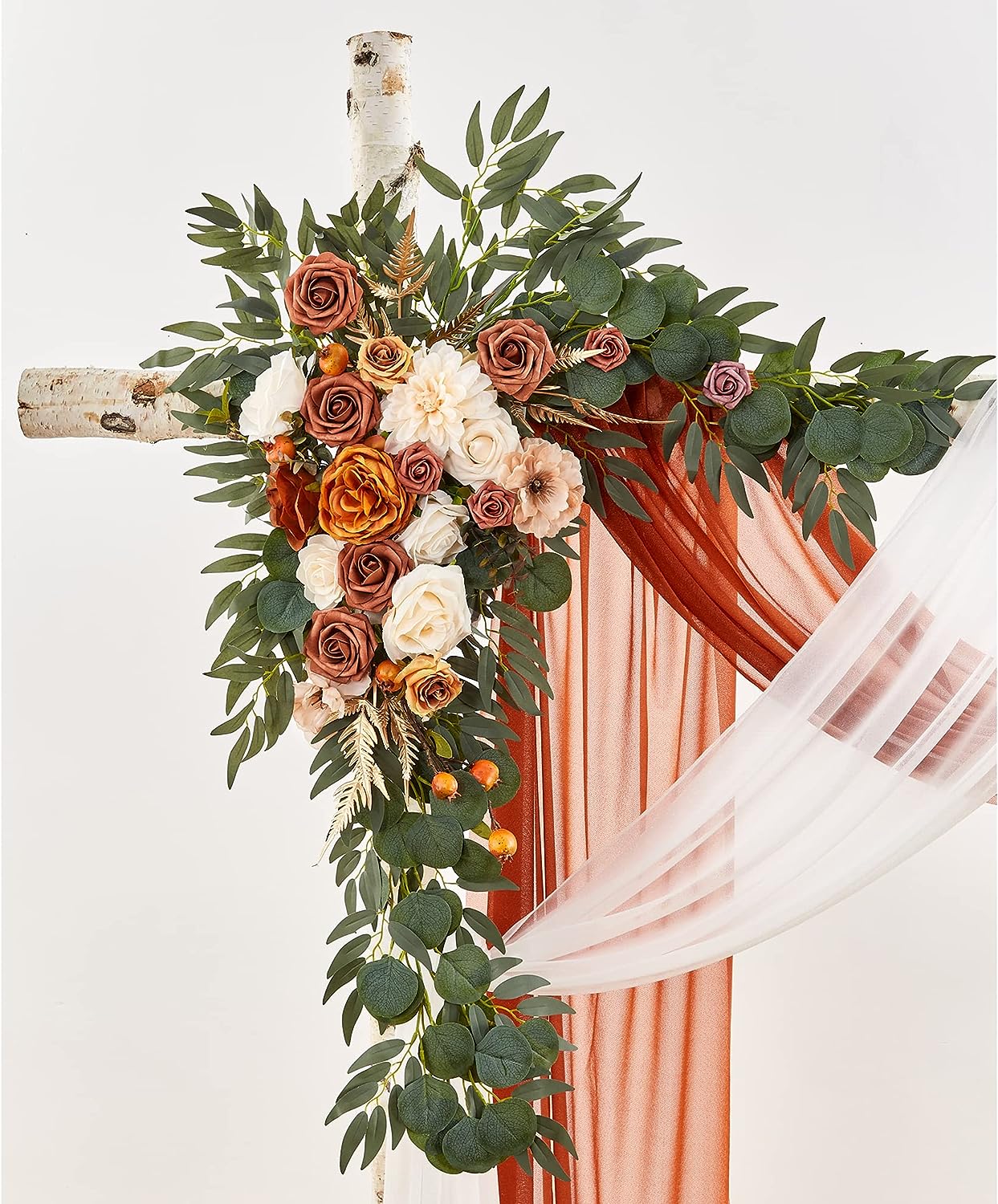 Y011: Wedding Arch Flowers Kit (Pack of 4) Rose Morning