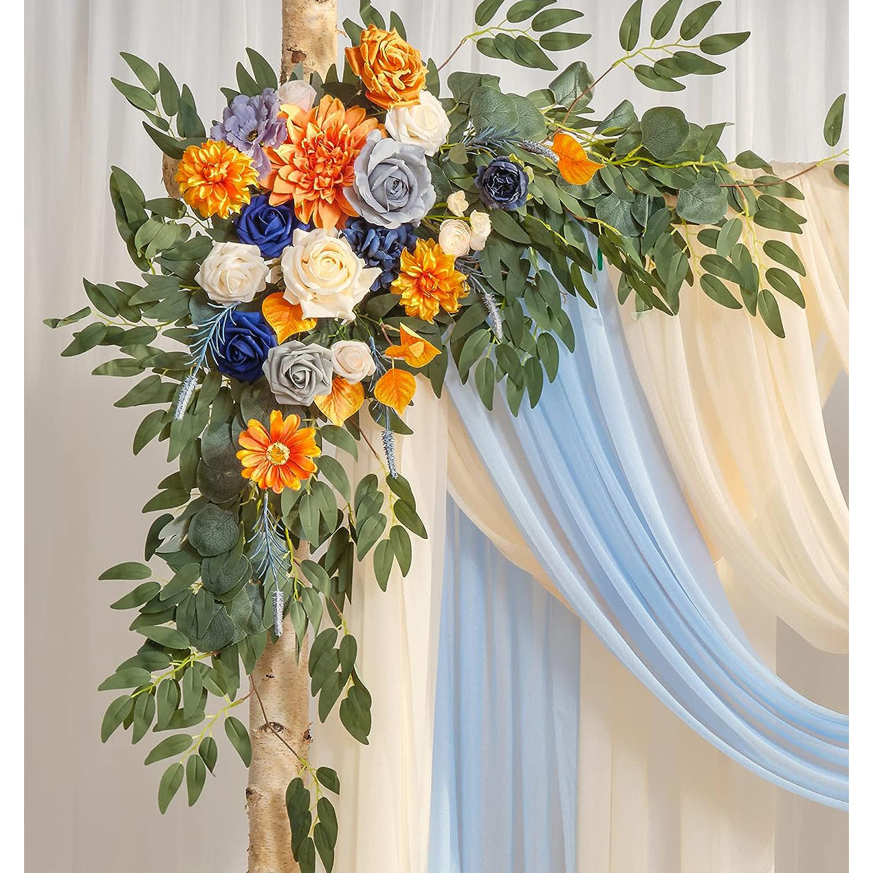 Y014: Wedding Arch Flowers Kit (Pack of 5) Rose Morning