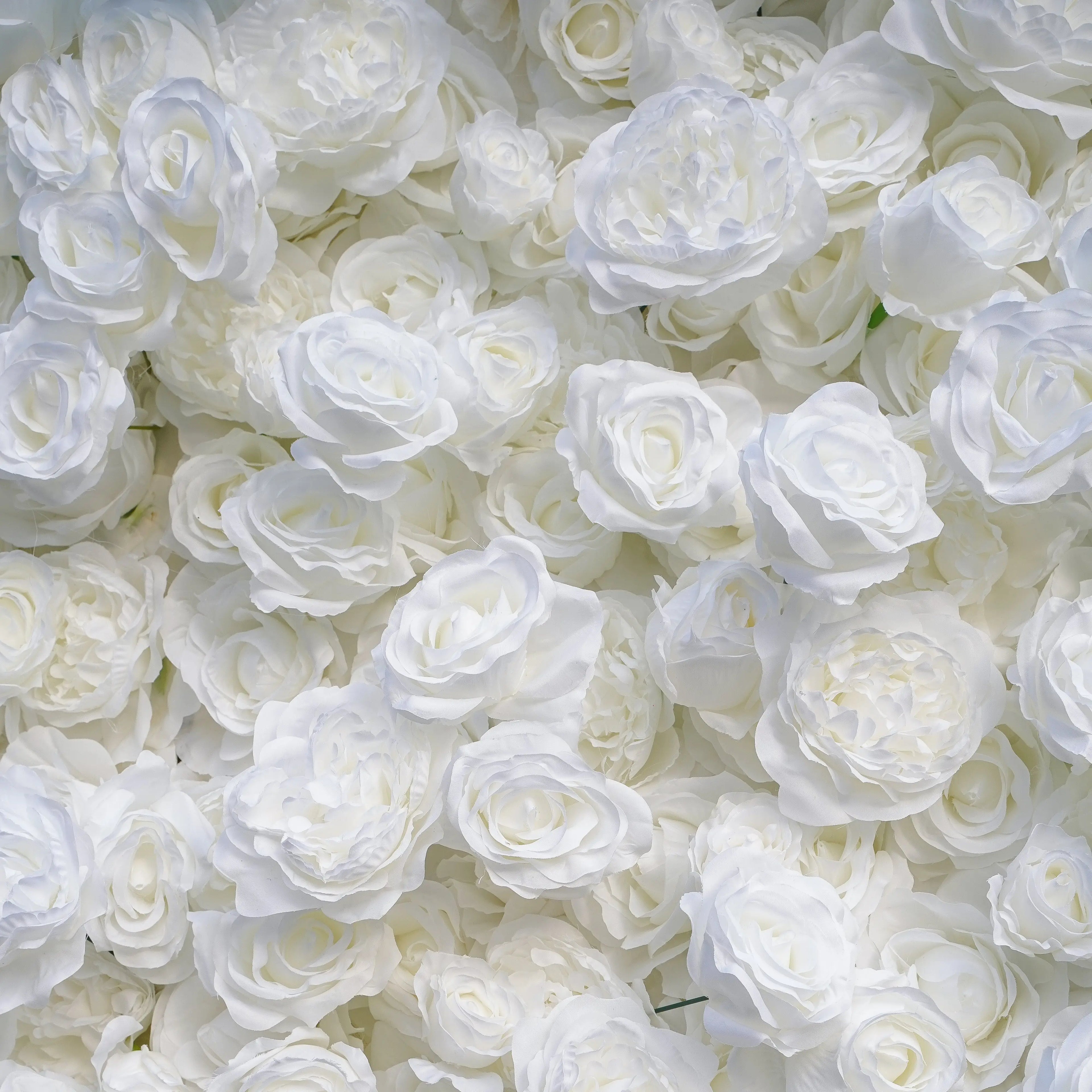 Angel:5D Fabric Artificial rolling up curtain flower wall (Ready to ship)