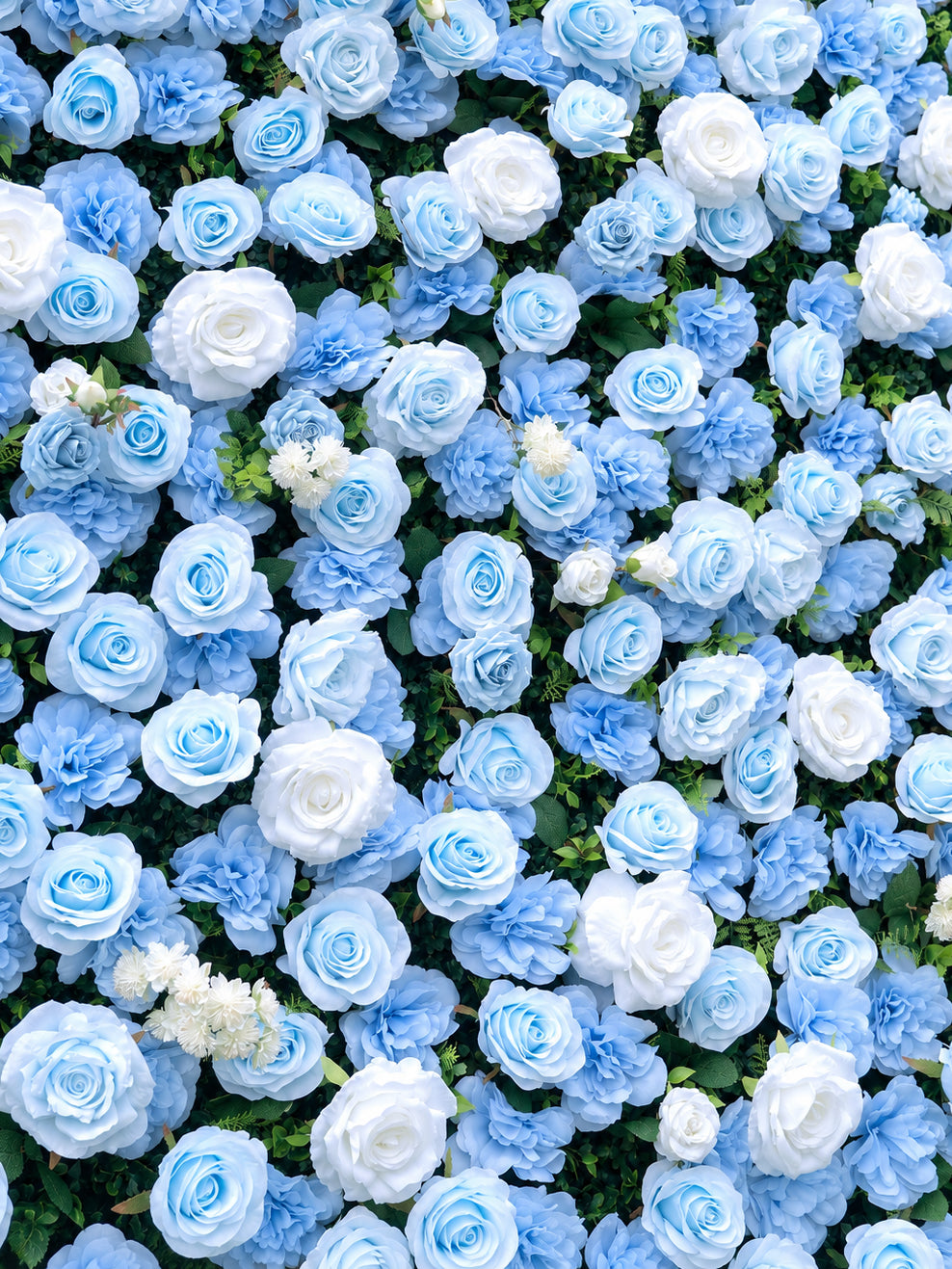 Maristelle: 3D Fabric Artificial Zip Up Curtain Flower Wall For Wedding and Events Decoration