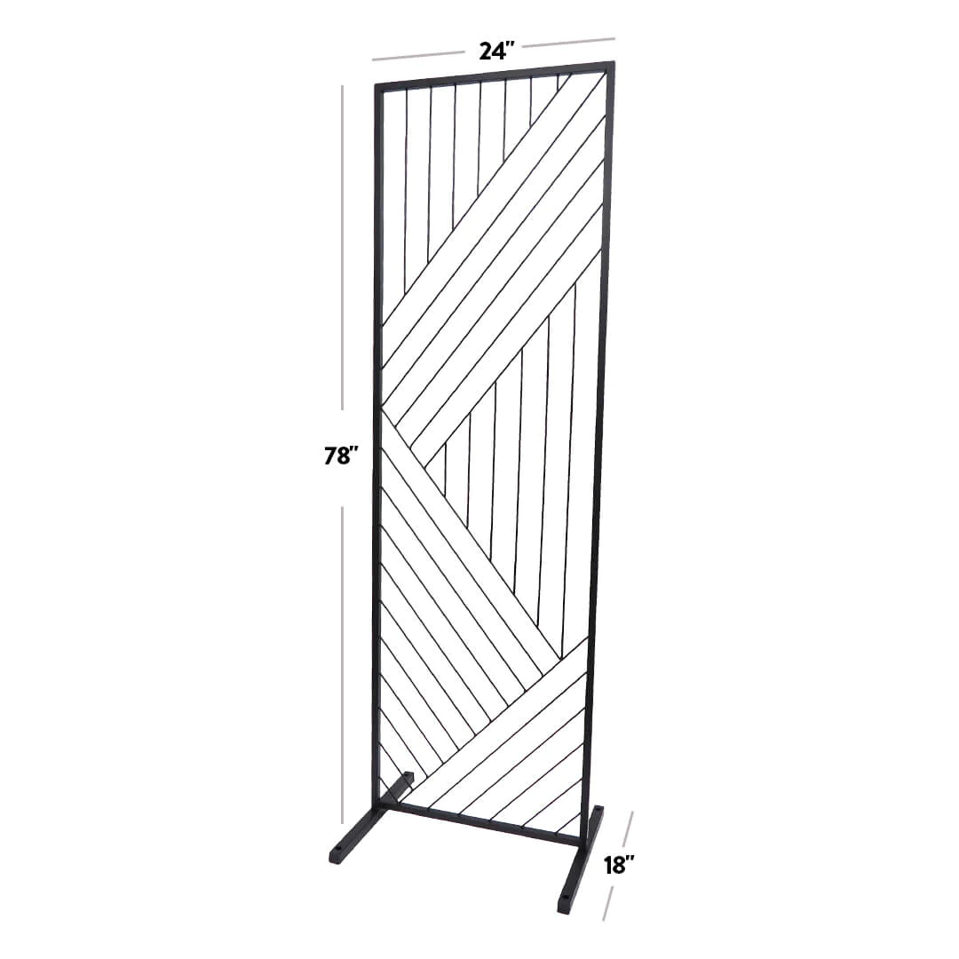 B032: Wedding Backdrop Floor Stand Black Color Rose Morning