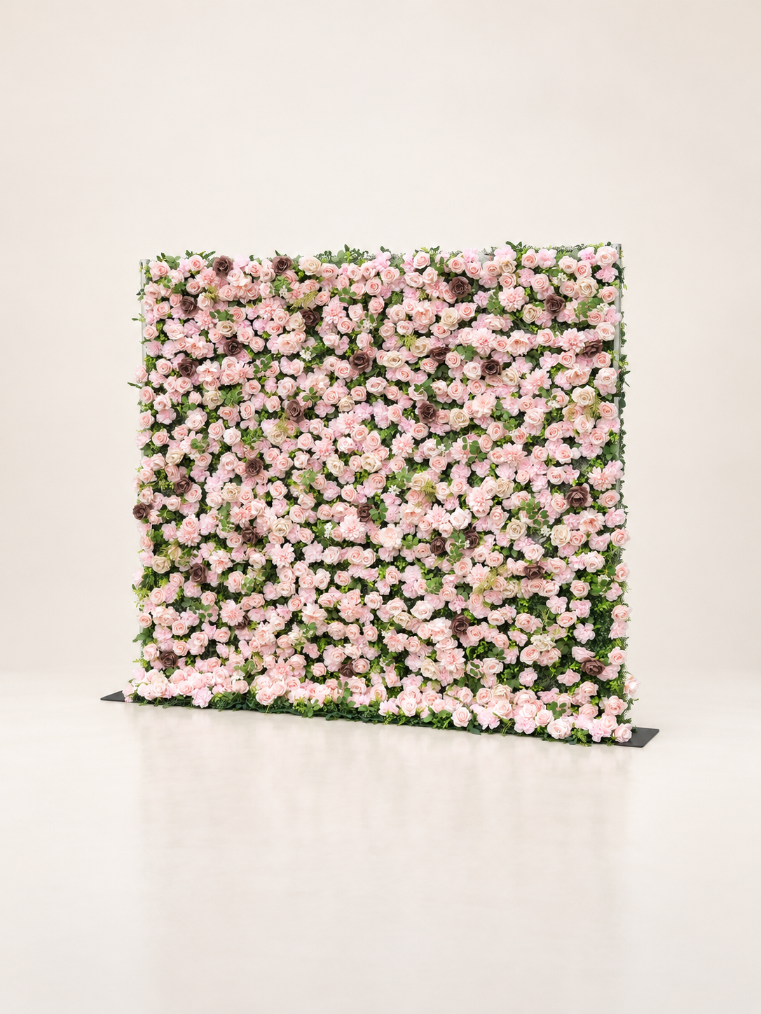 Solenne: 3D Fabric Artificial Zip Up Curtain Flower Wall For Wedding and Events Decoration