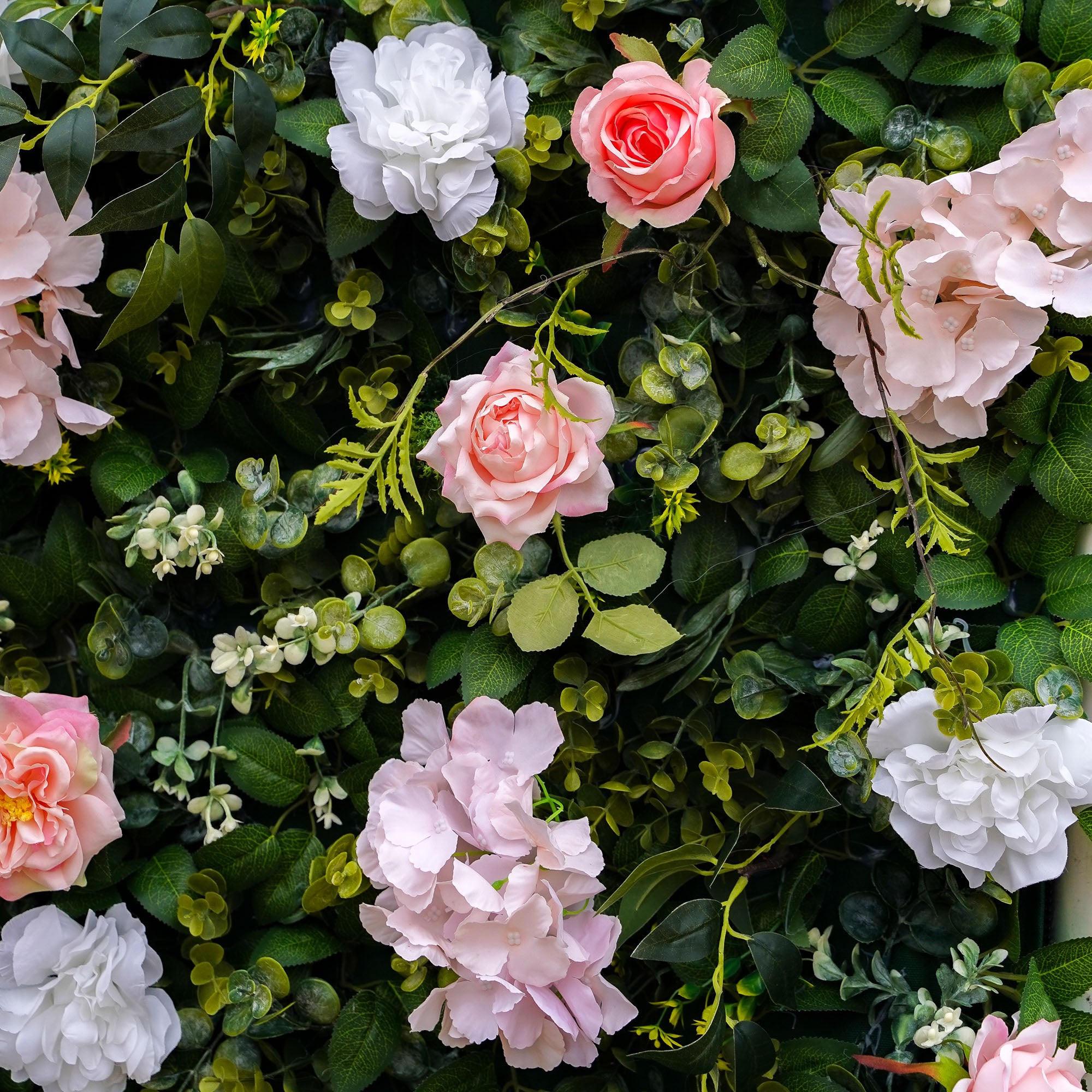 Lin:2D Fabric Artificial rolling up curtain flower wall 8ft x 8ft for weddings and events decoration(Only USA))