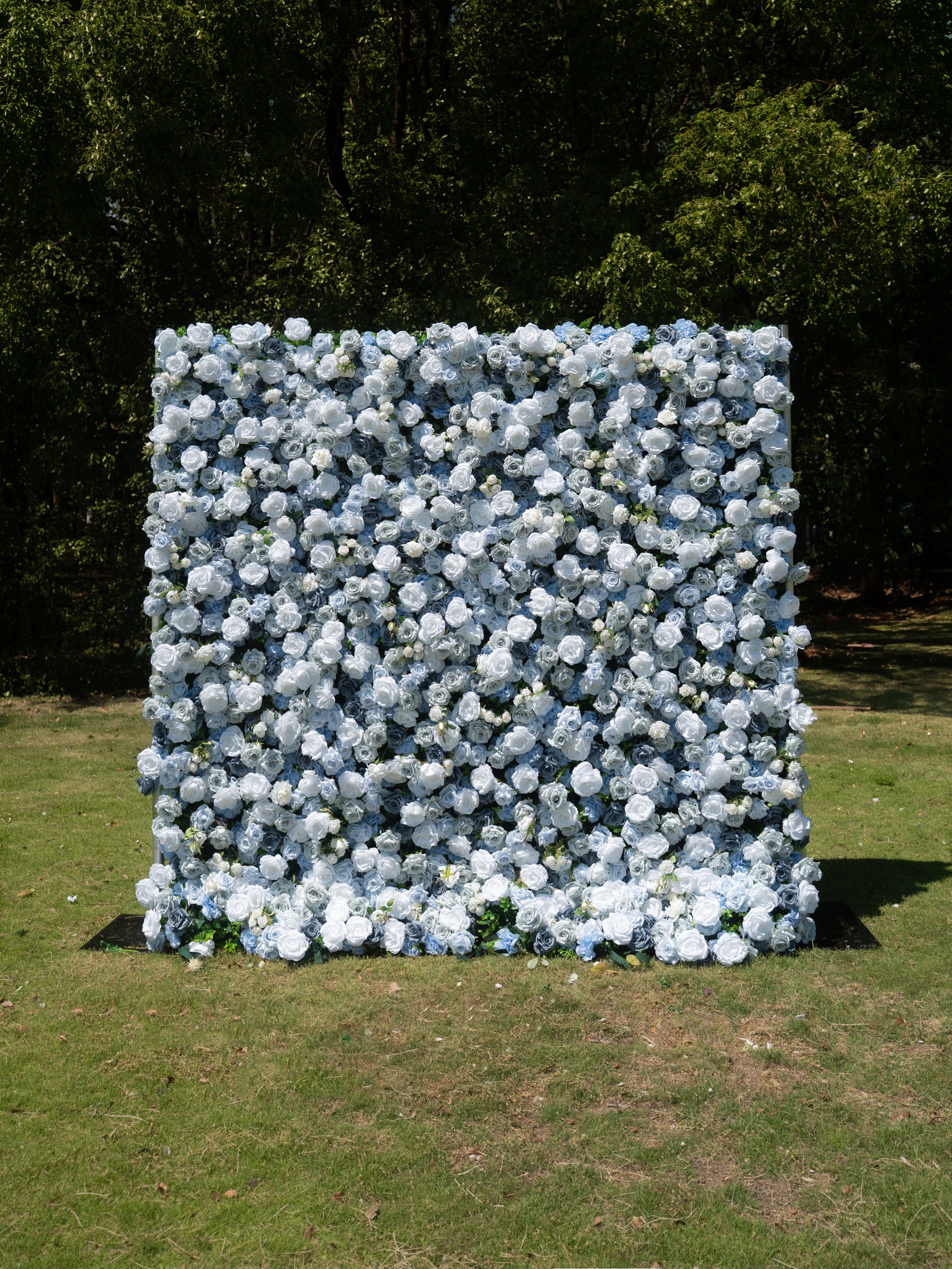 Elarielle 4D Fabric Artificial rolling up curtain flower wall