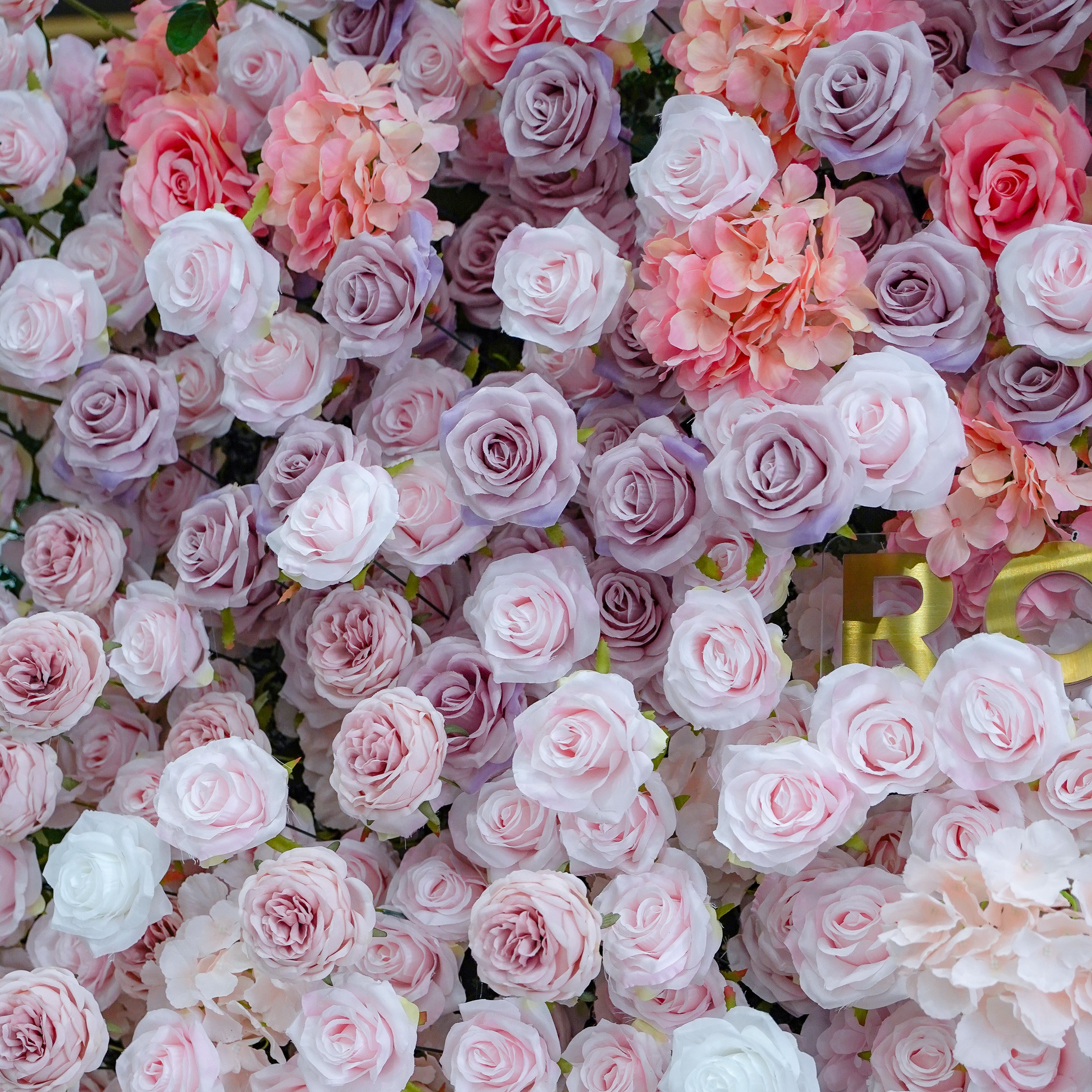 Mancina:Gender Review 5D Fabric Artificial rolling up curtain flower wall Rose Morning
