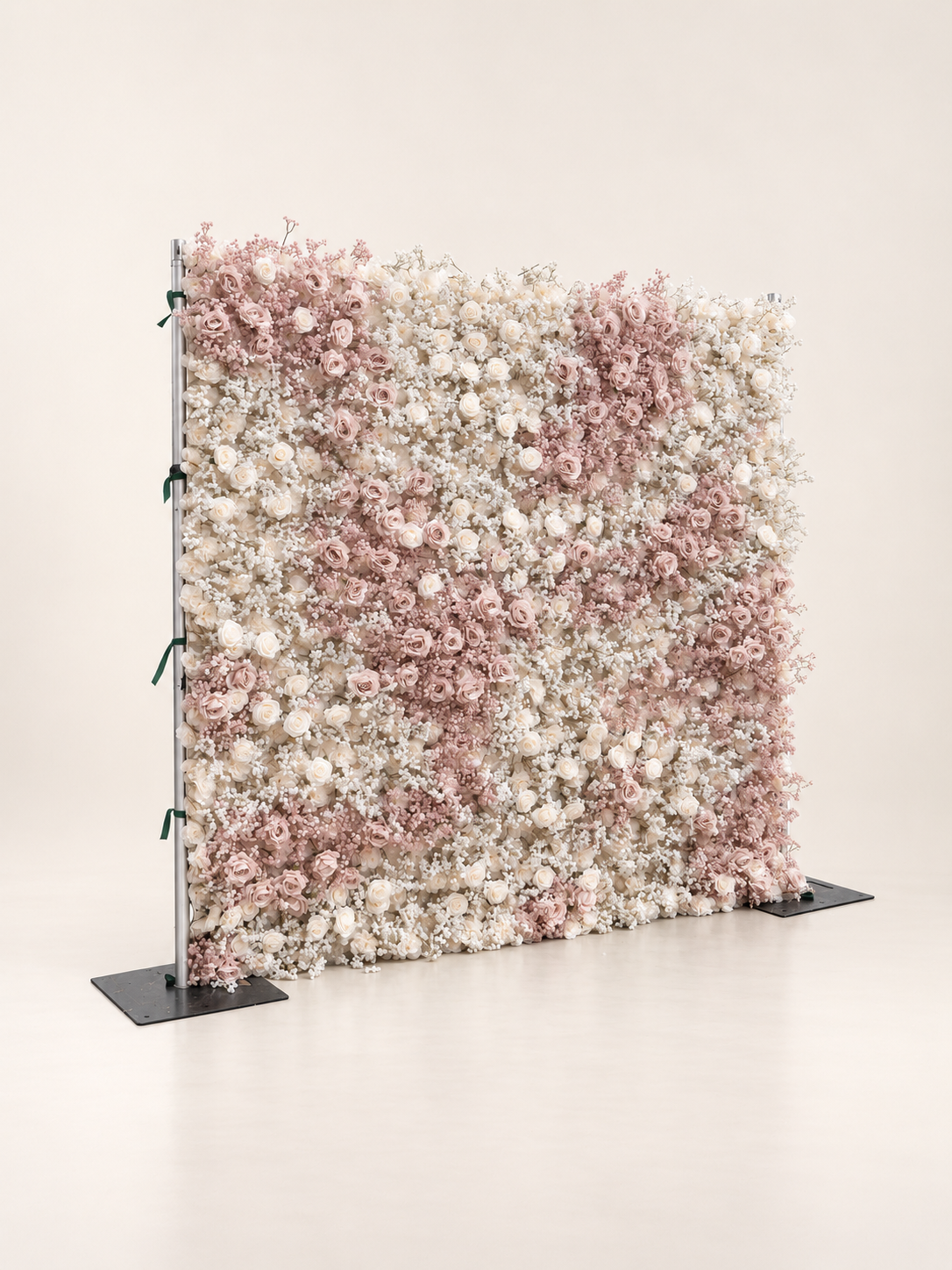 Magali: 4D Fabric Artificial Zip Up Curtain Flower Wall For Wedding and Events Decoration