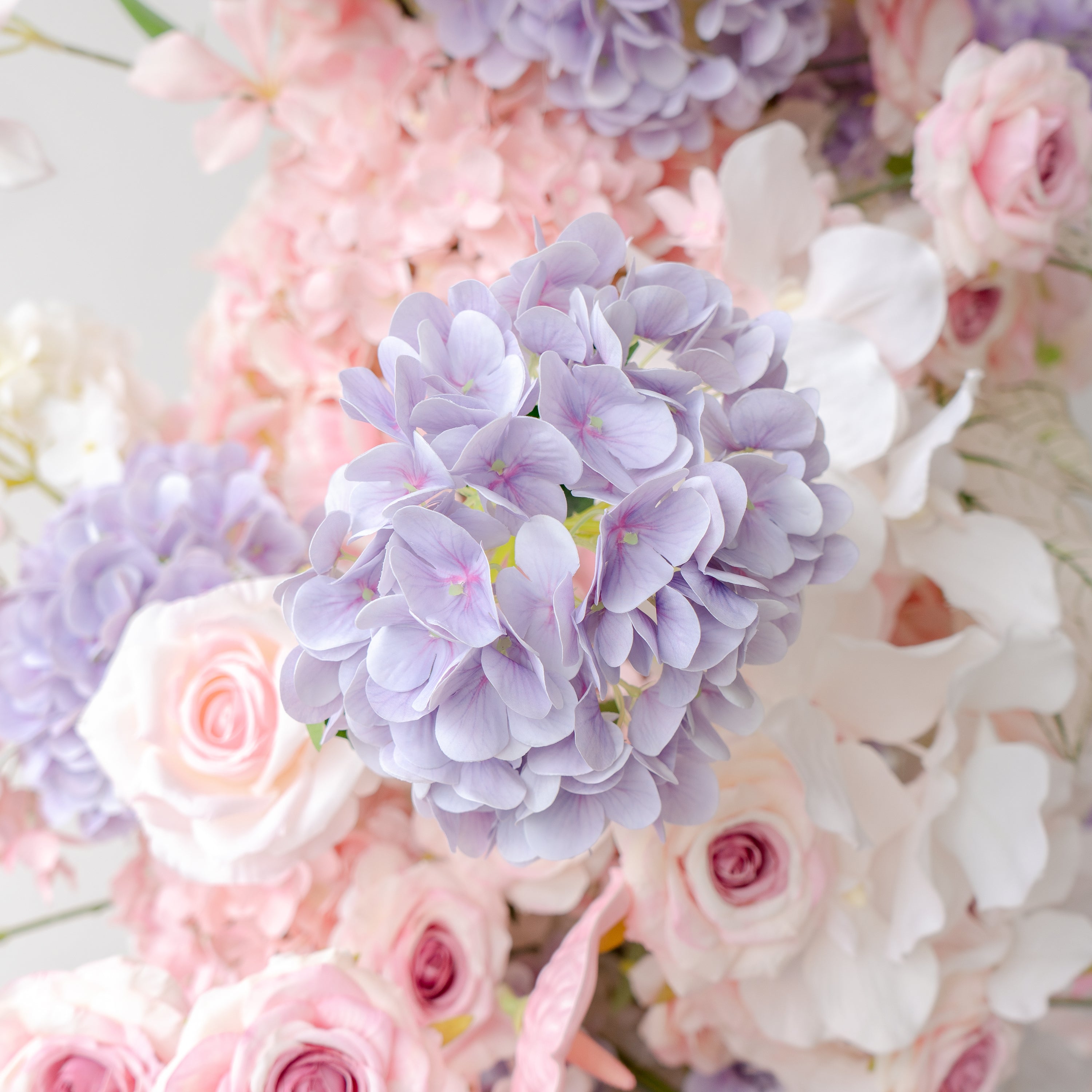 Eirene New Wedding Party Background Floral Arch Decoration Including Frame, Pillar and 3 Runners