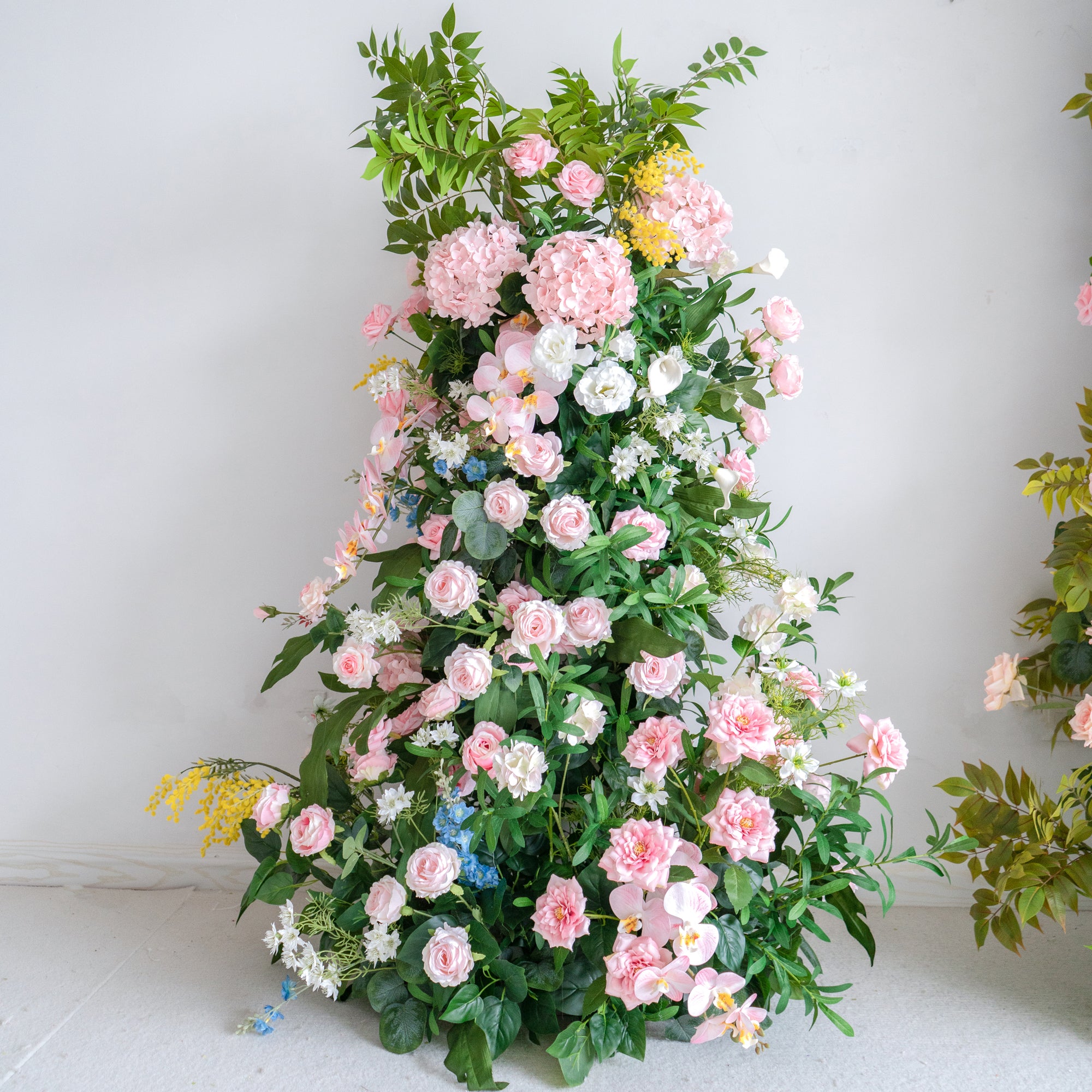 Nymph: Wedding Party Background Floral Arch Decoration (Including Frame)