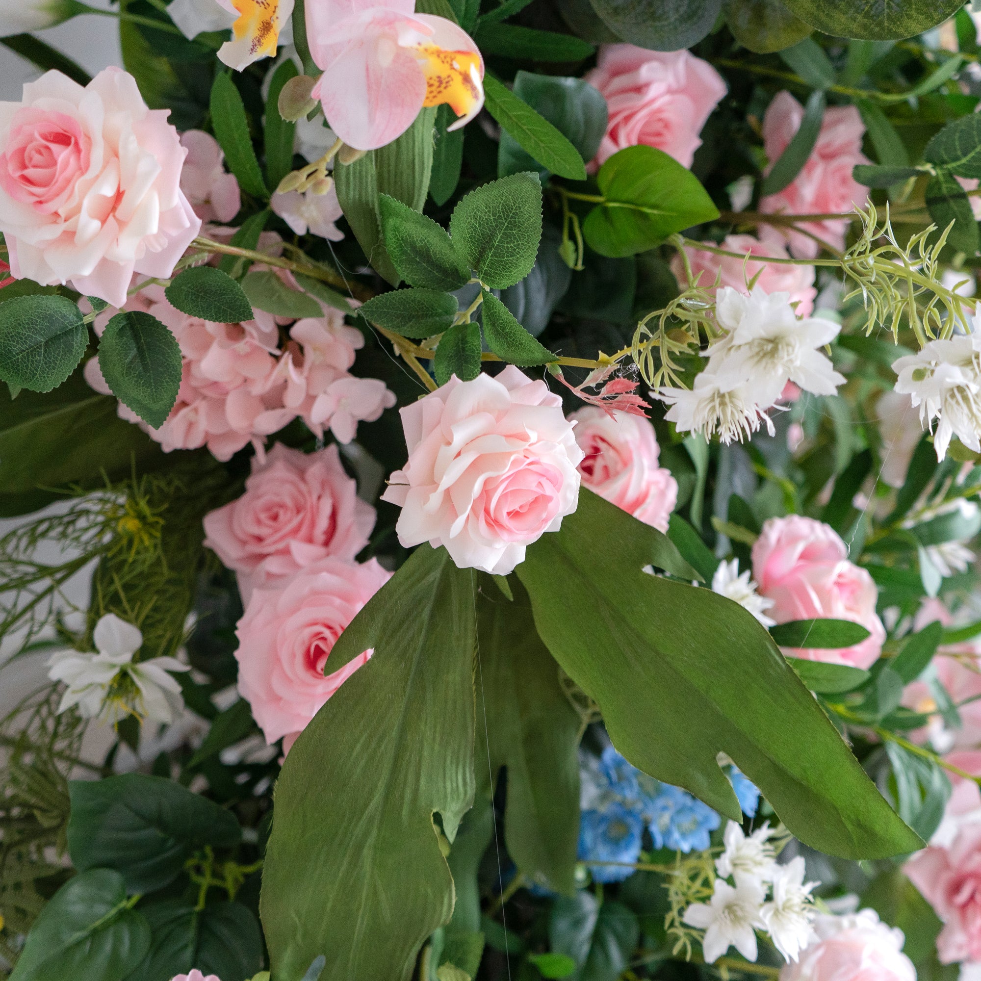 Nymph: Wedding Party Background Floral Arch Decoration (Including Frame)