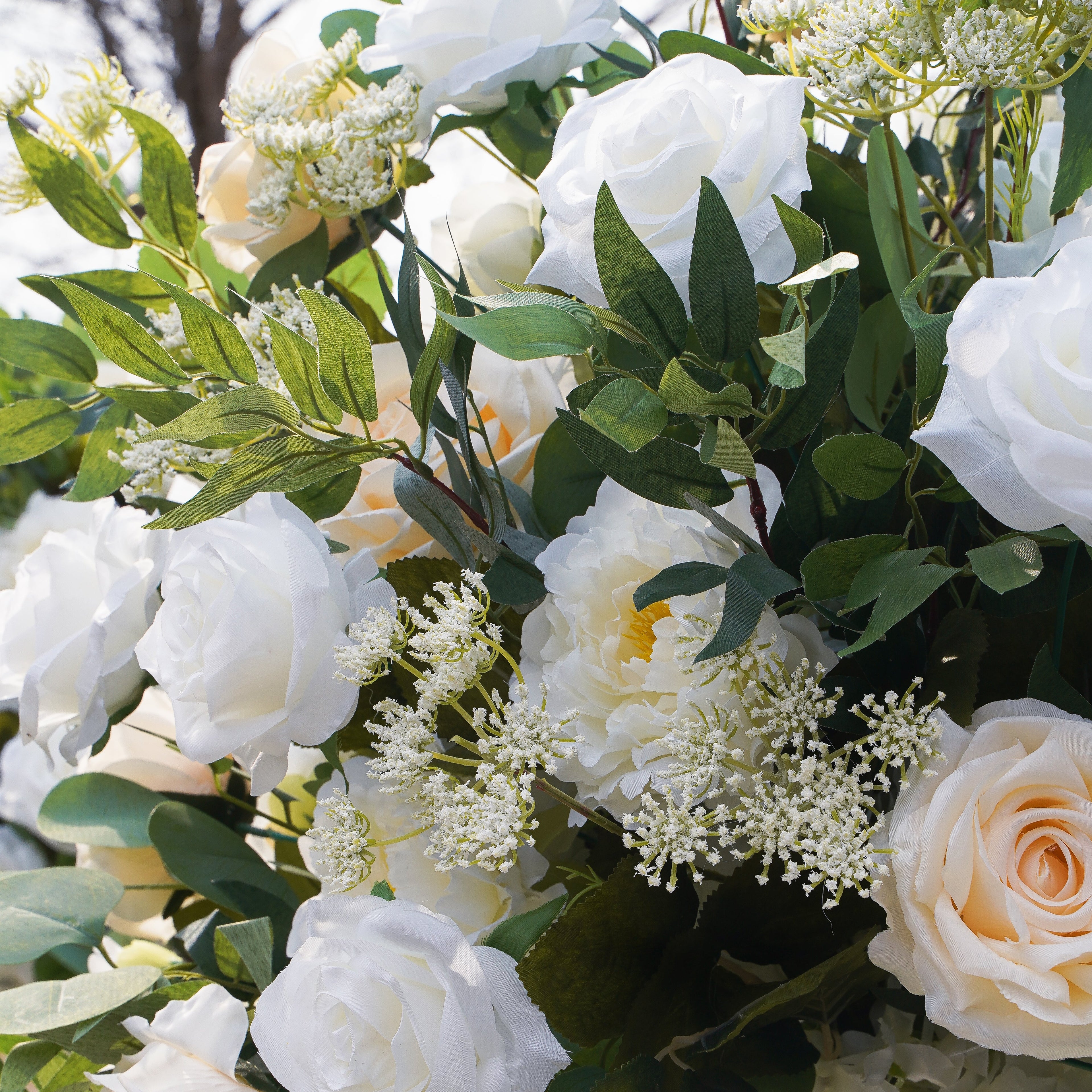 Daphne:2023 New Flower Centerpiece Bouquet Table Decoration Flower Ball R047 Rose Morning