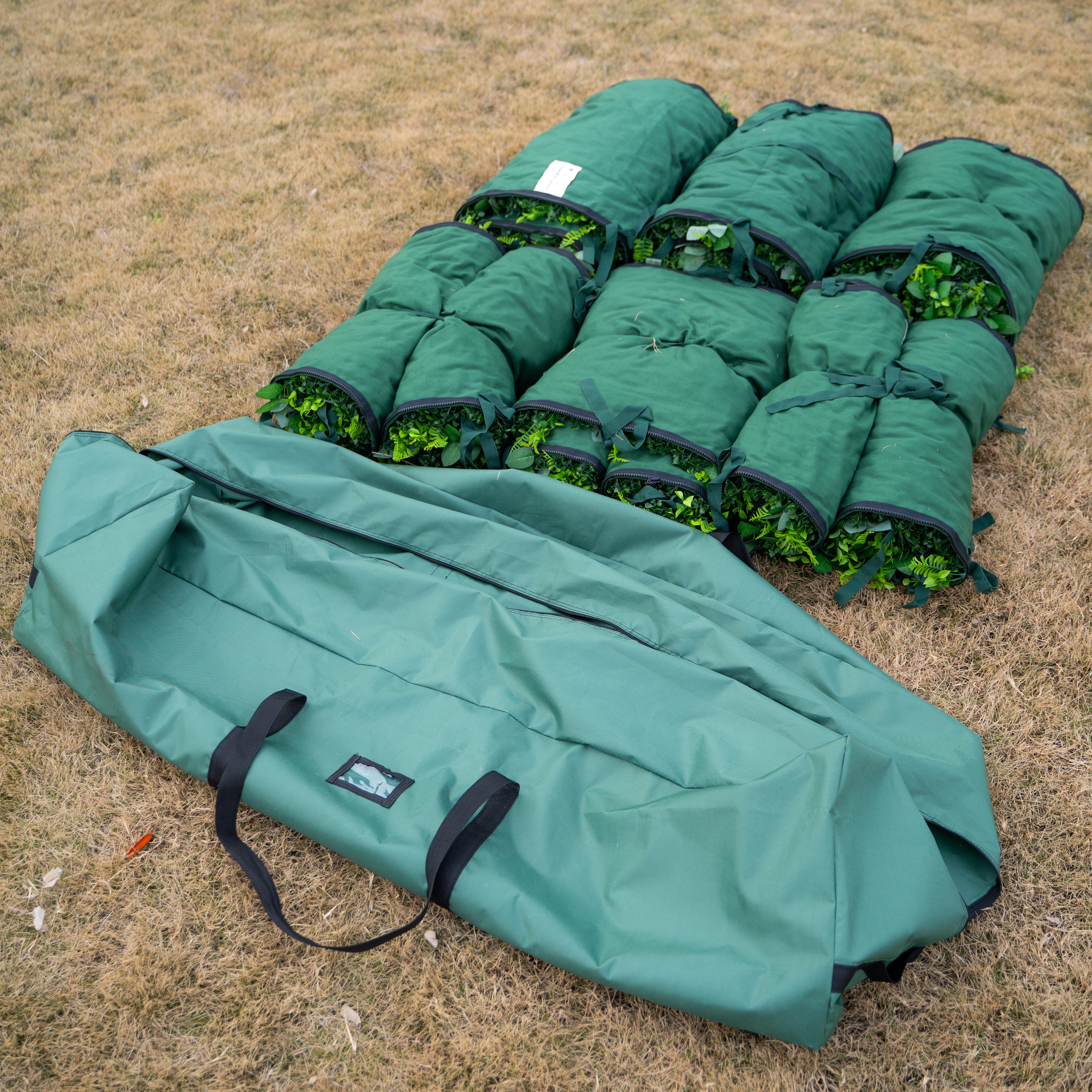 Small/Large Waterproof Flower Walls & arches Storage Bag with Zippers & Handles