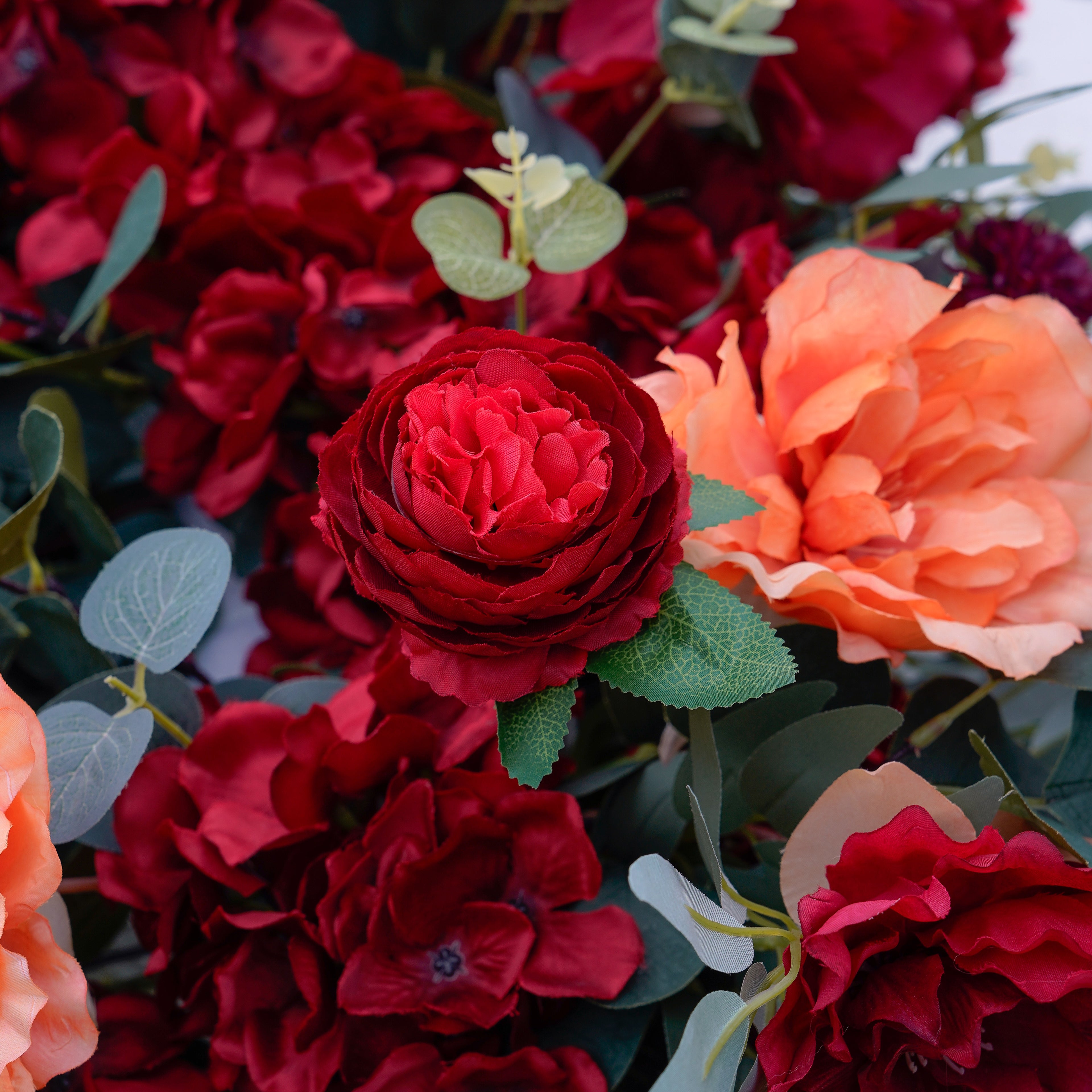 Spoil 023 New Long strip flower row trailing long table table arrangement table flower R925 Rose Morning