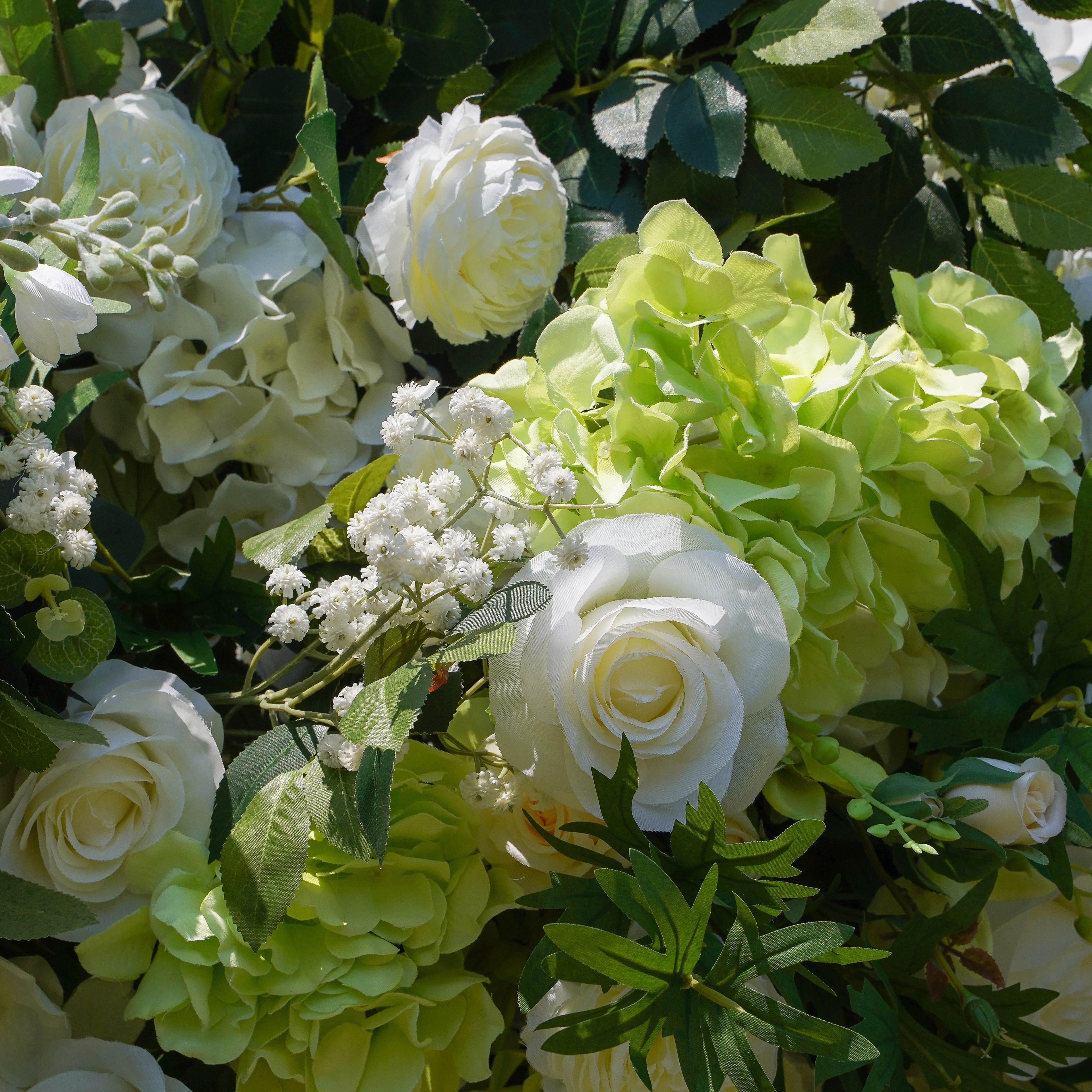 Rose Morning Arcadia Flower Arch is a floral arch made of artificial flowers for weddings, parties, birthdays and other events. The flower arch is made of metal frame, easy to assemble and disassemble. Big enough for your guests to take pictures and keep. Flower arches are made of high quality material and durable. The color of the floral arch can be chosen according to your wedding theme. A floral arch is the perfect decoration for any occasion and is sure to impress your guests.