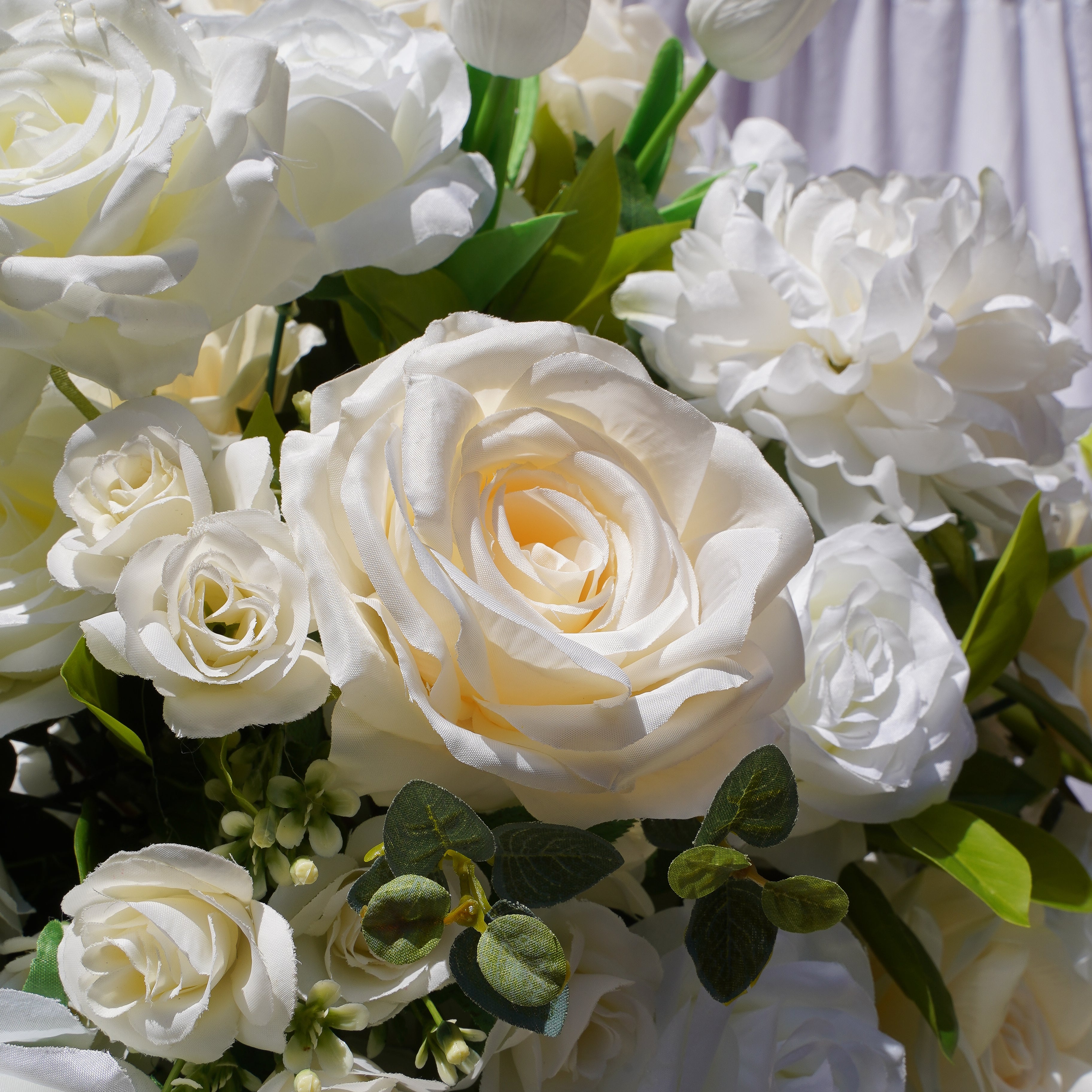 Kitty Flower Ball:2023 New Flower Centerpiece Bouquet Table Decoration Flower Ball R974 Rose Morning