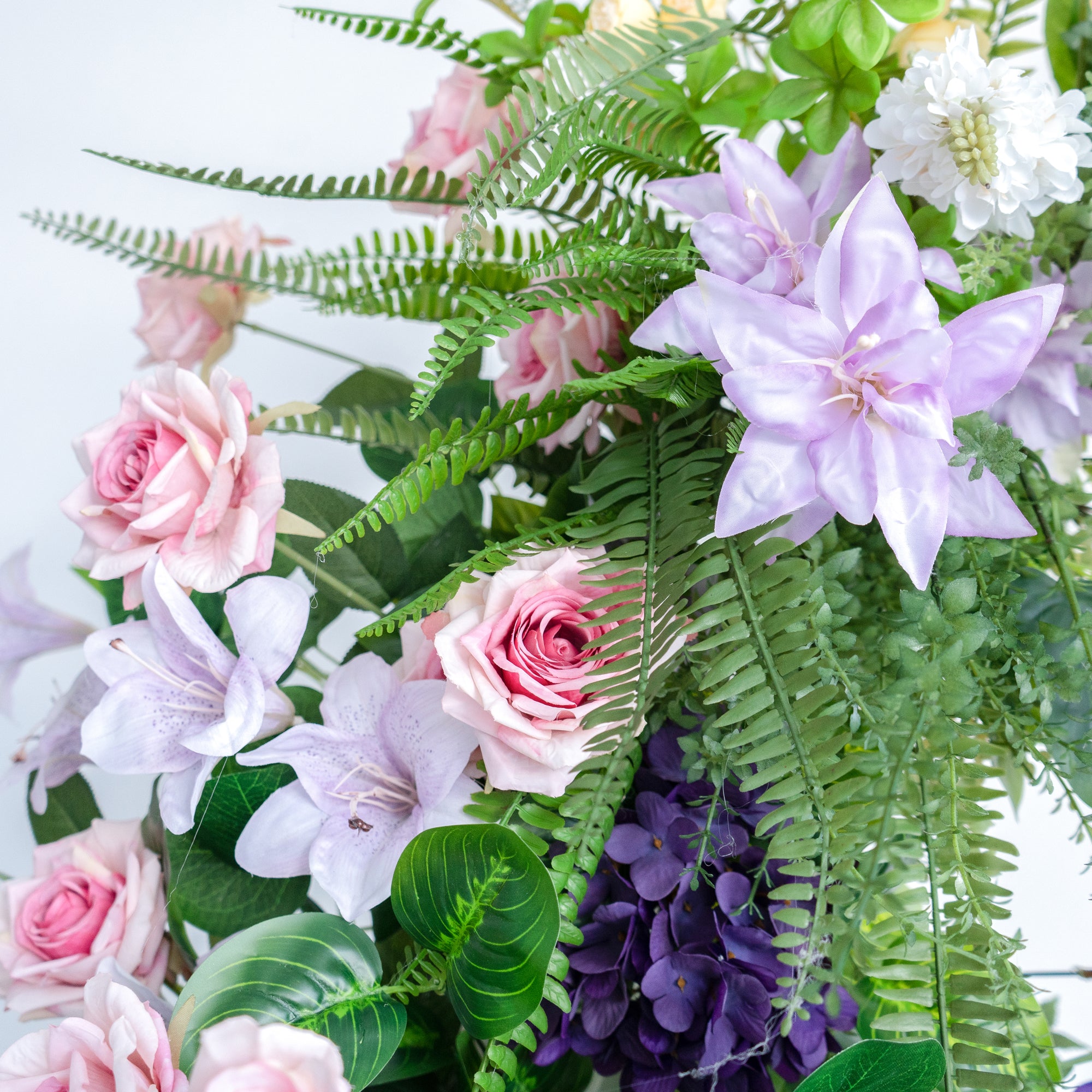 Lym: Wedding Party Background Floral Arch Decoration (Including Frame)