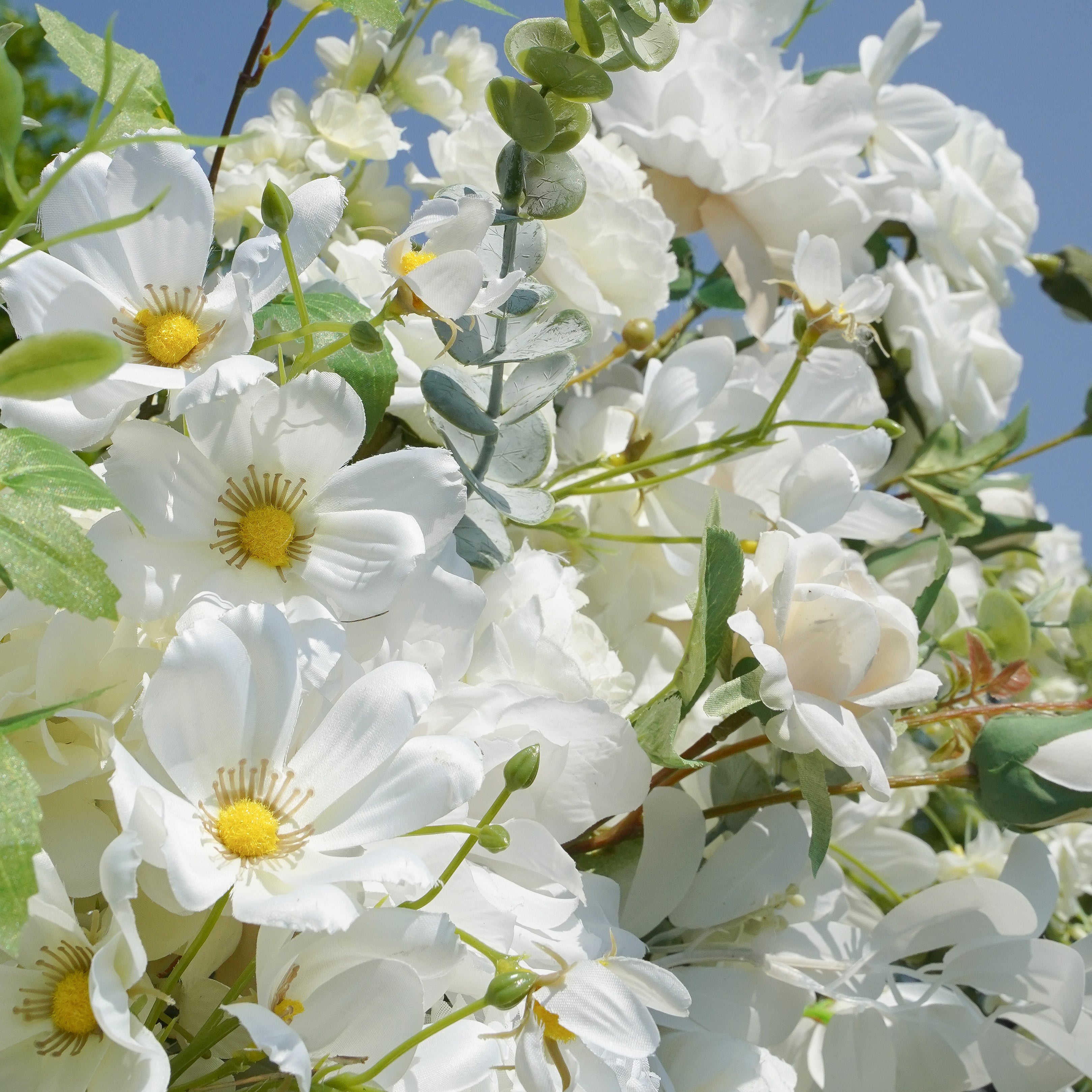Sadie flower arch:2023 New Wedding Party Background Floral Arch Decoration Including Frame Rose Morning