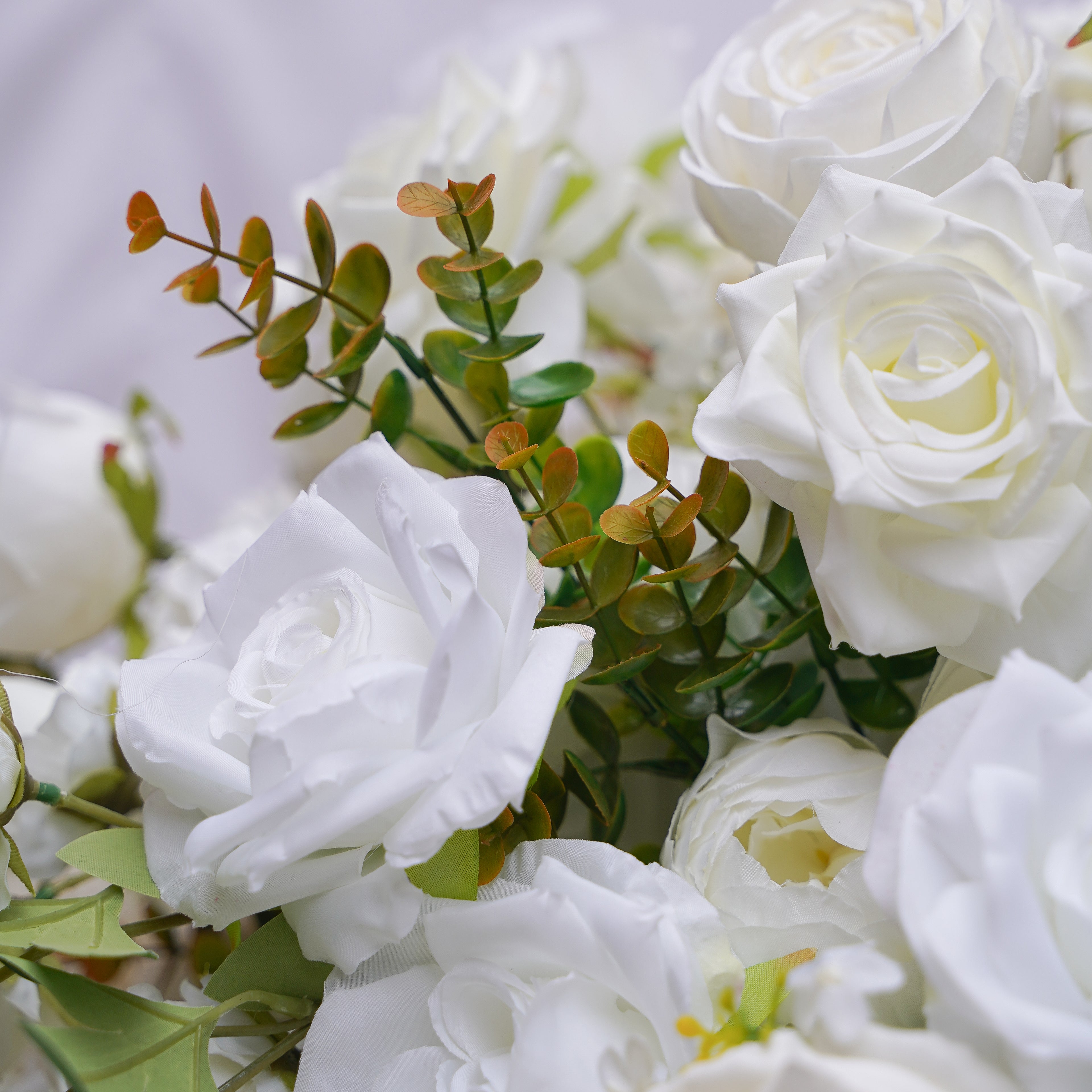 Yaya Flower Ball:Flower Centerpiece Bouquet Table Decoration Flower Ball -R063 Rose Morning