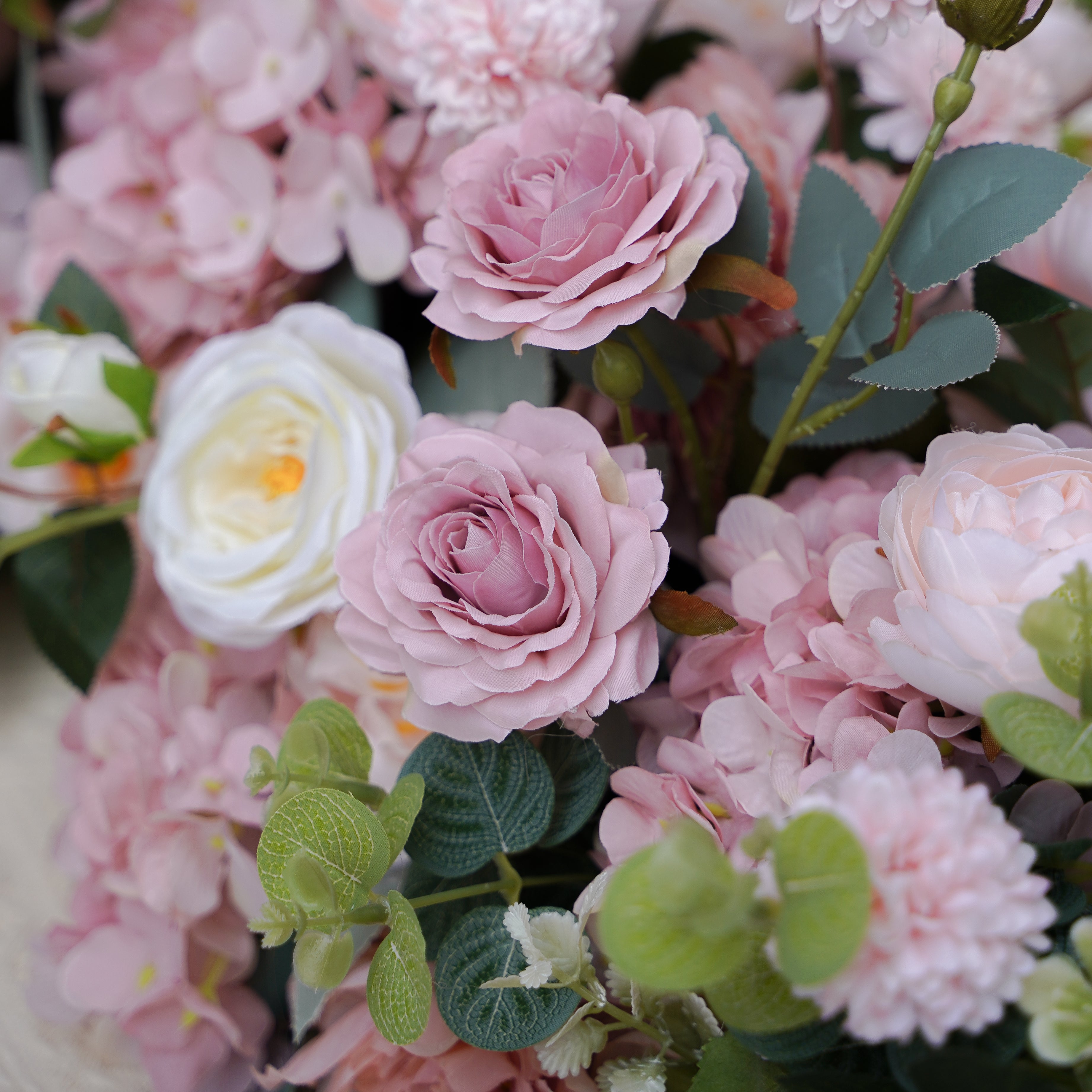 Asher:2023 New Wedding Party Lane Flower Row Table Decoration Rose Morning