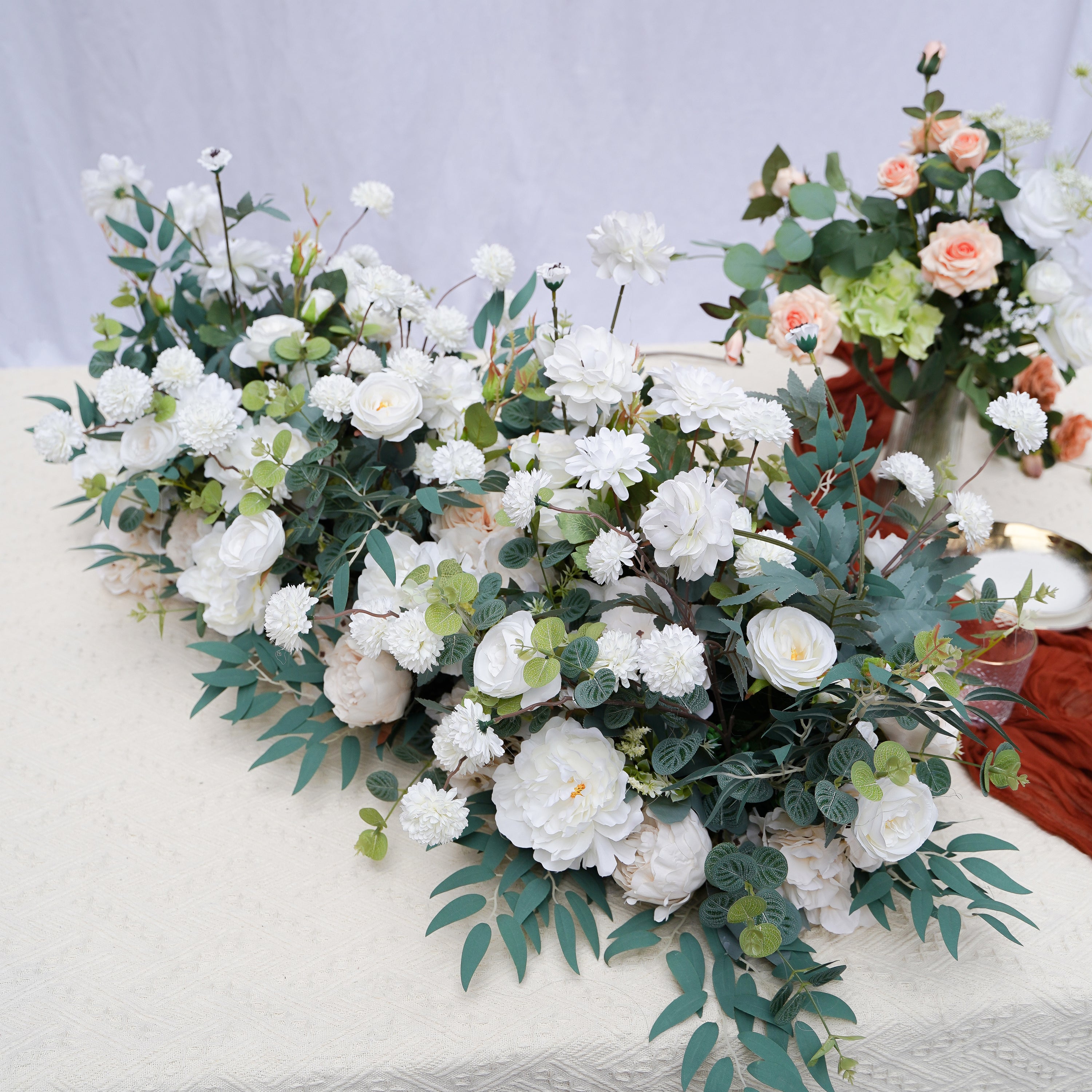 Dahlia:2023 New Flower Centerpiece Bouquet Table Decoration Flower Ball Road Lead Rose Morning