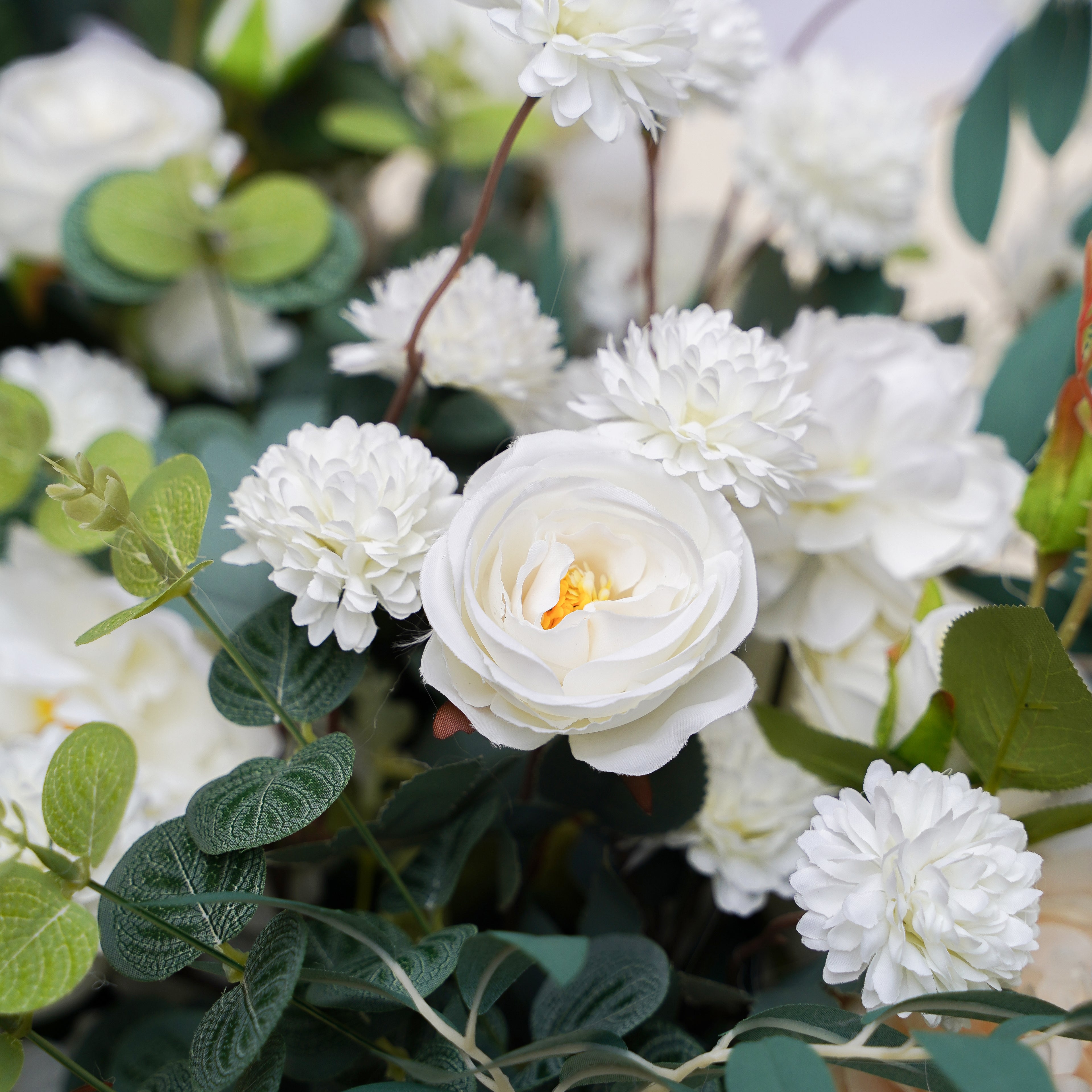 Dahlia:2023 New Flower Centerpiece Bouquet Table Decoration Flower Ball Road Lead Rose Morning