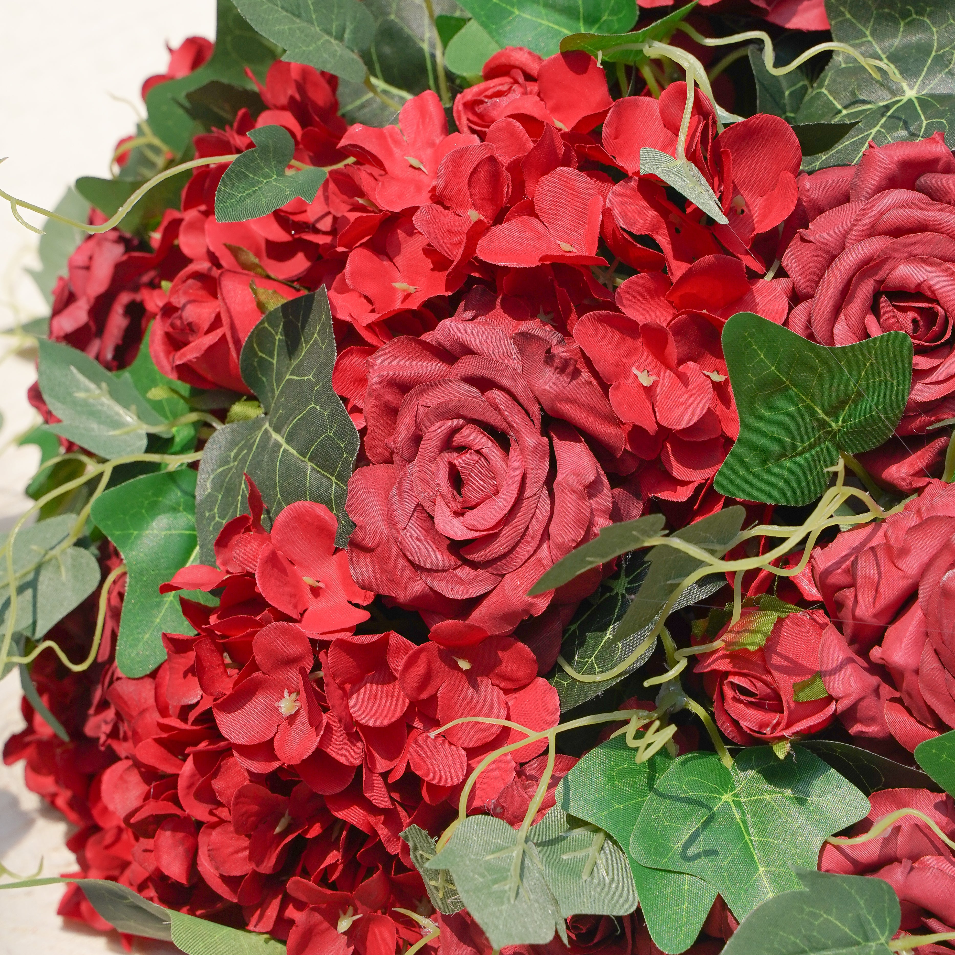 Raging fire Flower Ball Flower Centerpiece Bouquet Table Decoration Flower Ball -R172 Rose Morning