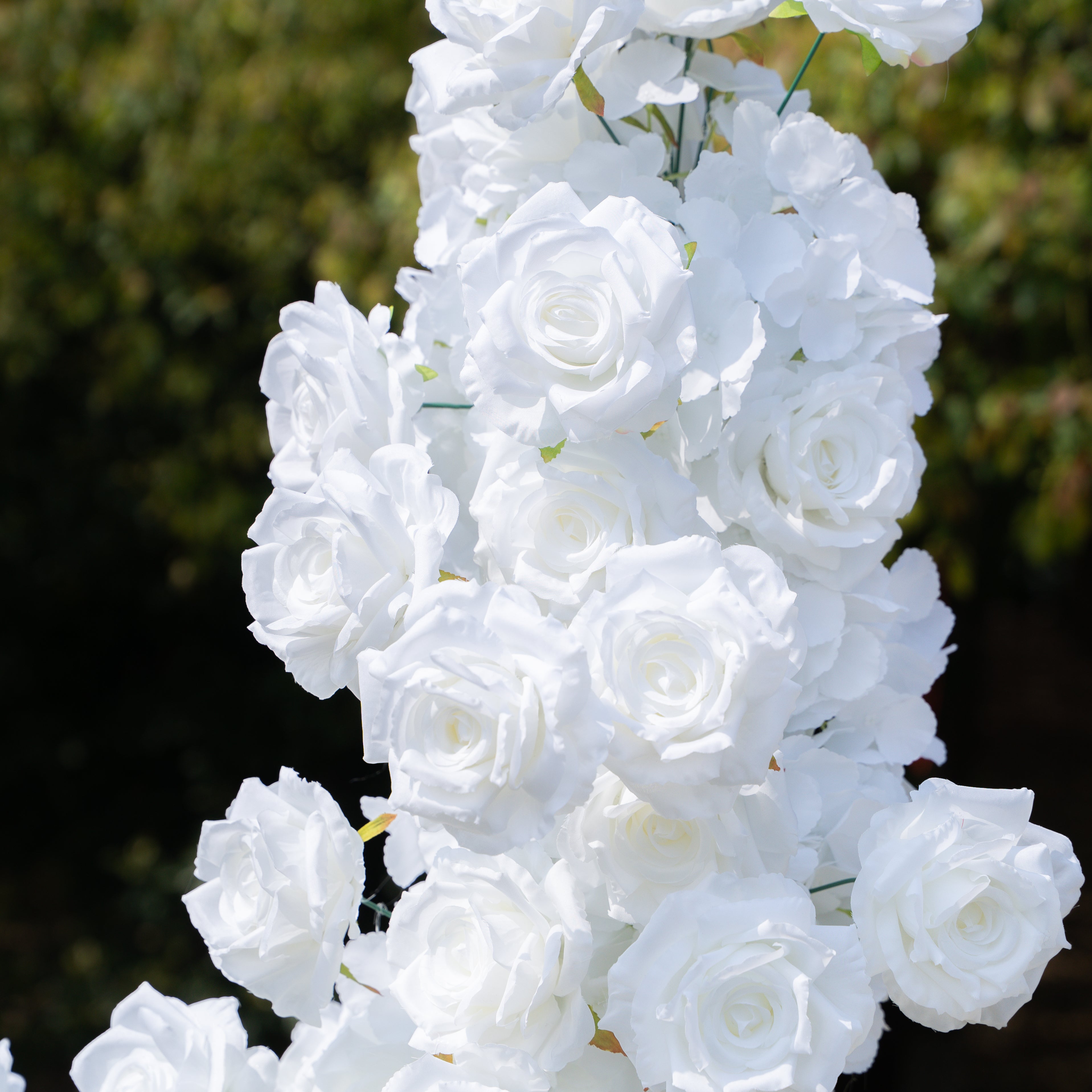 SS:Wedding Party Background Floral Arch Decoration (Including Frame)