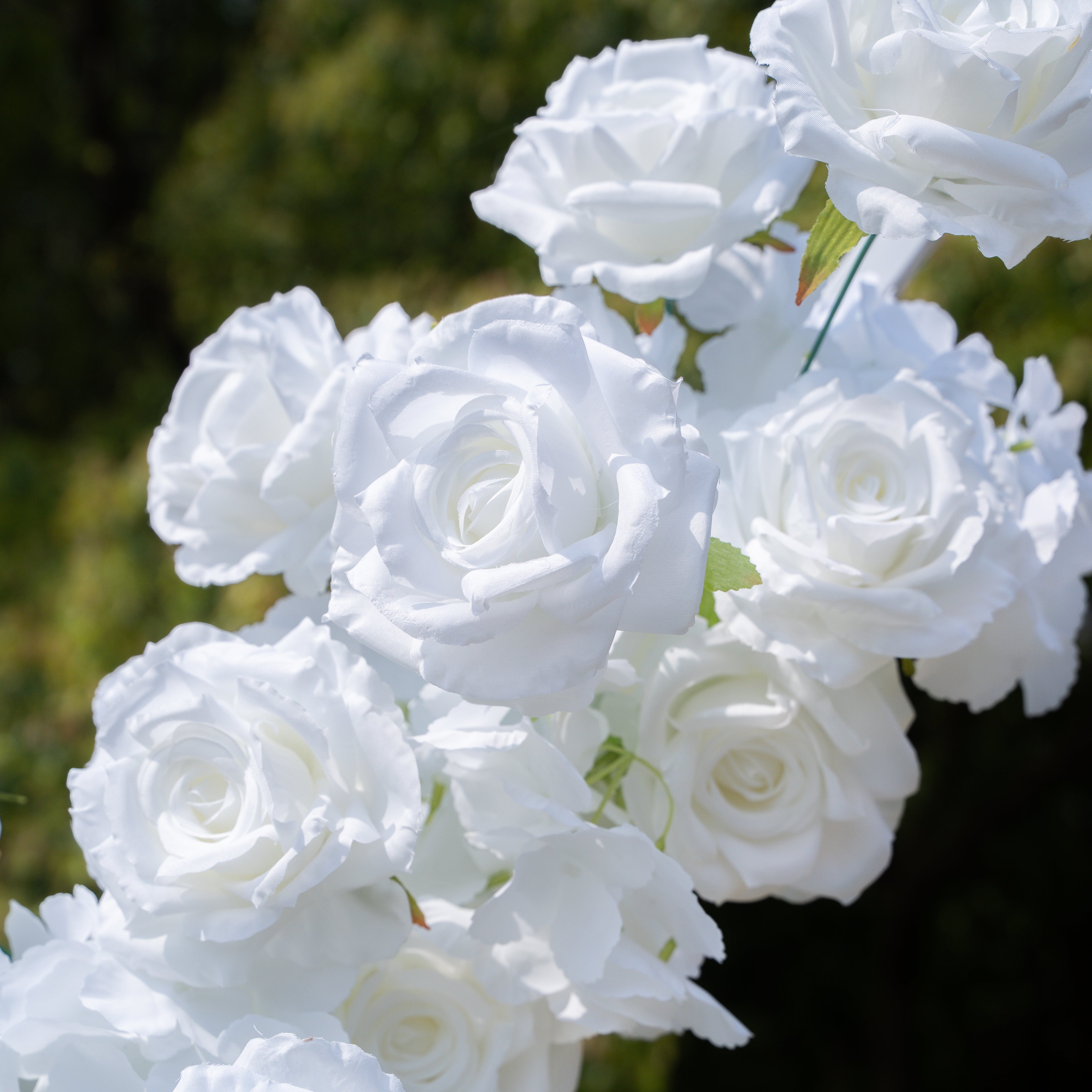 SS:Wedding Party Background Floral Arch Decoration (Including Frame)