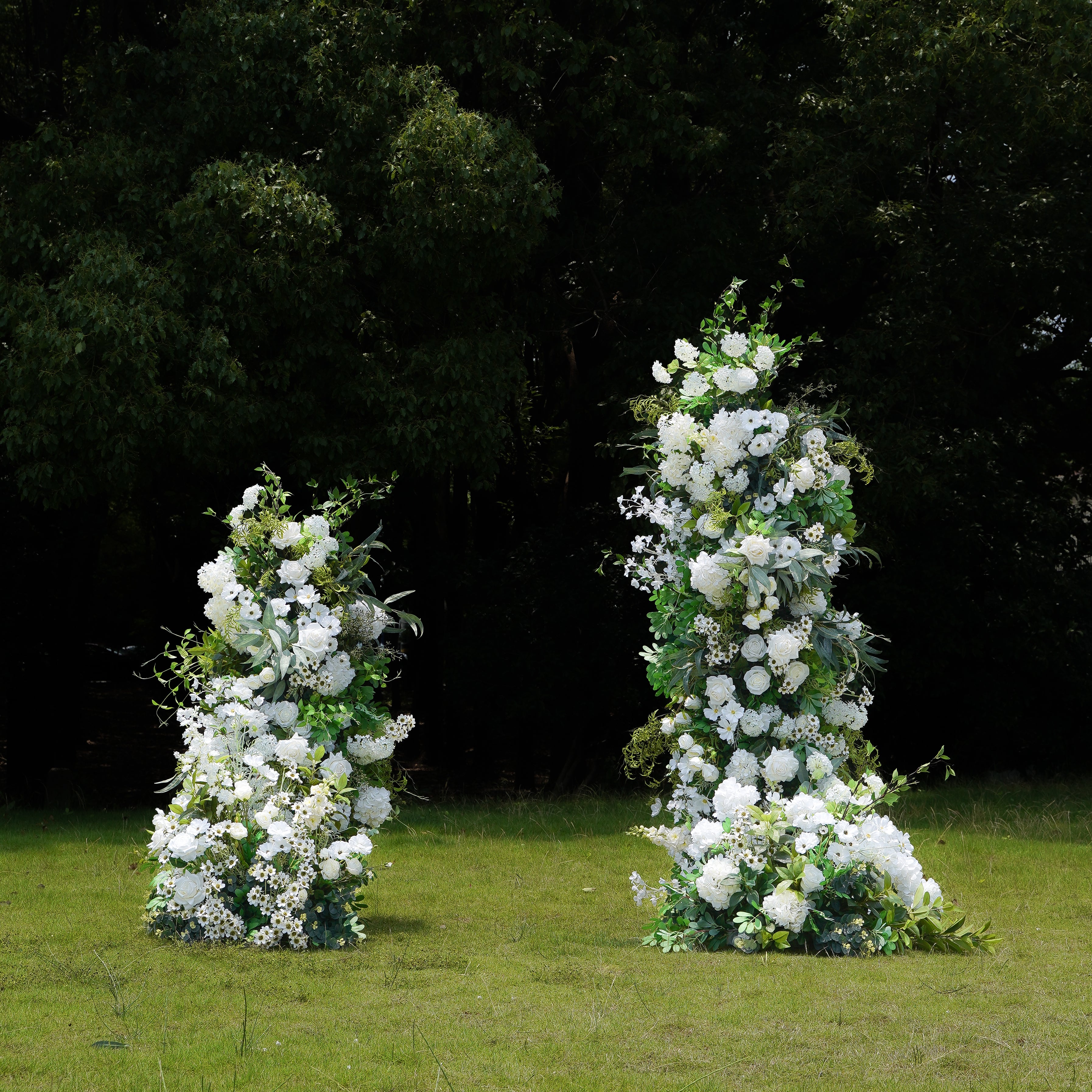 Gianna:2023 New Wedding Party Background Floral Arch Decoration Including Frame -R036 Rose Morning