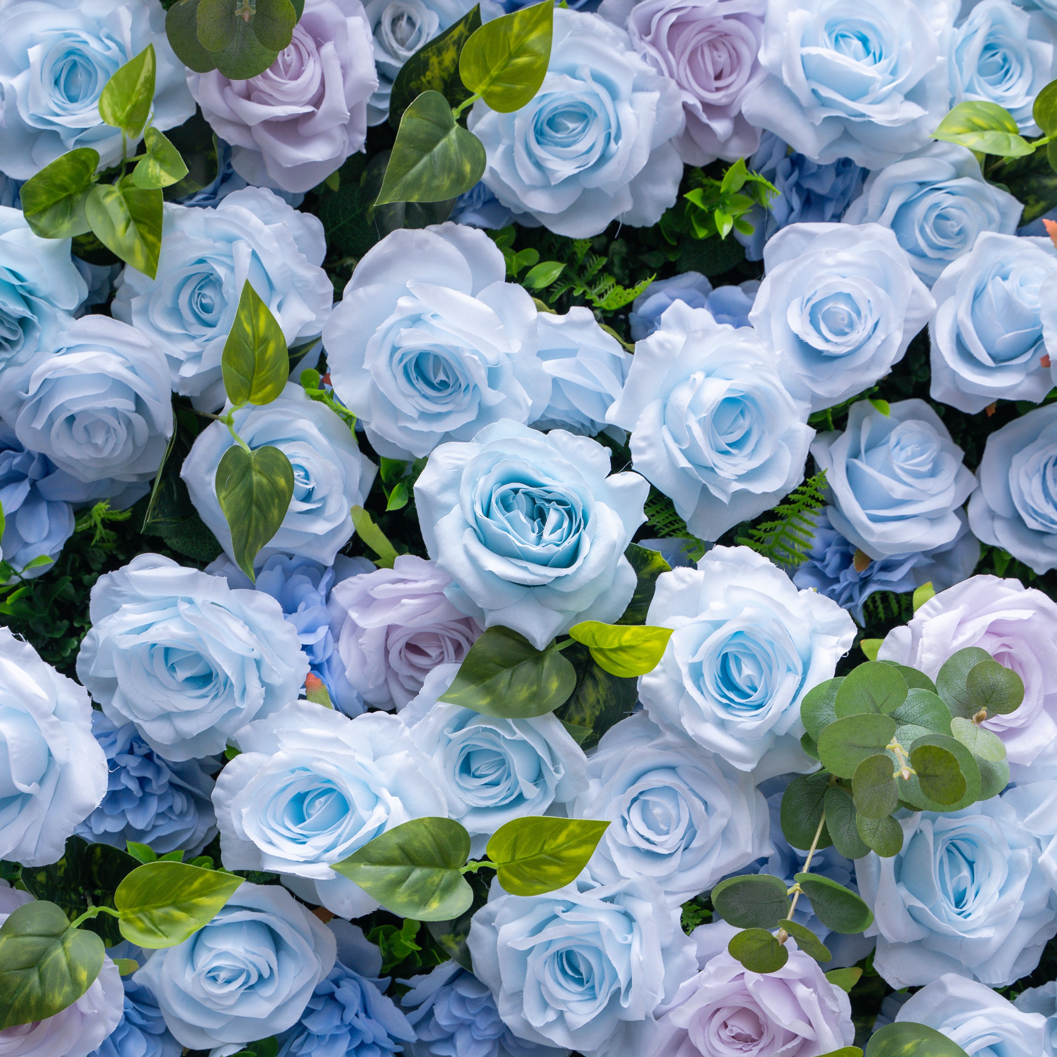 SS26:5D Unique Limited Fabric Artificial rolling up curtain flower wall (The ONLY ONE piece in the world)(Ready to ship-Only USA)