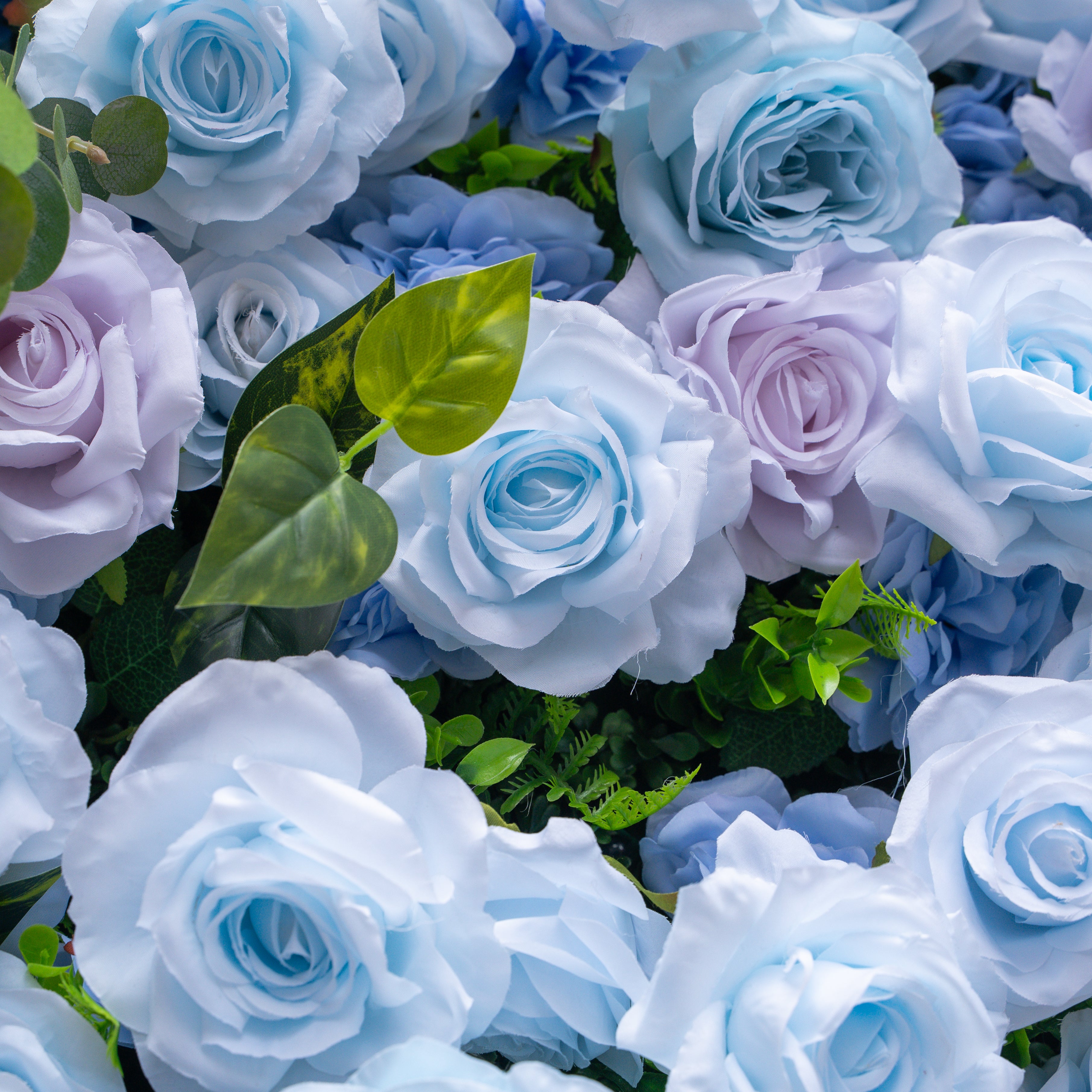 SS26:5D Unique Limited Fabric Artificial rolling up curtain flower wall (The ONLY ONE piece in the world)(Ready to ship-Only USA)
