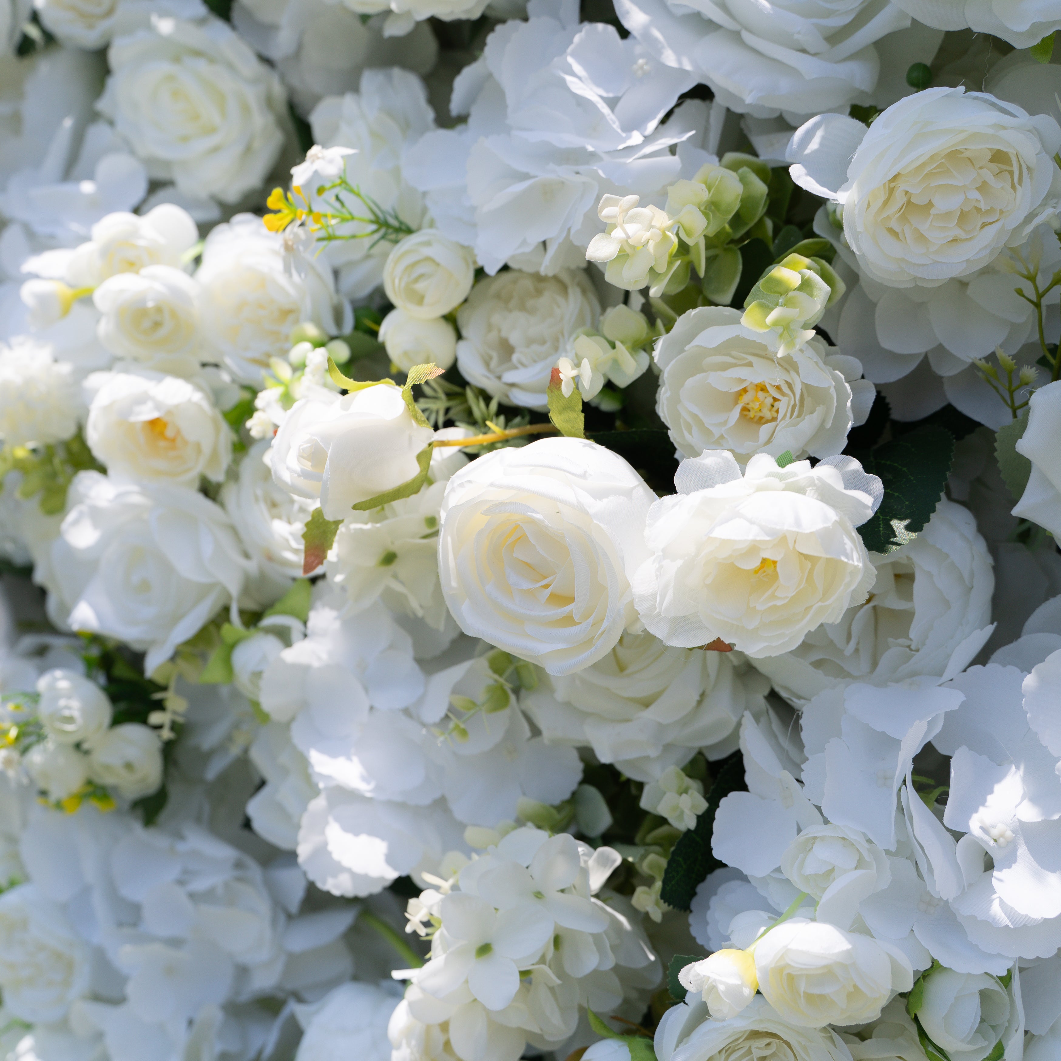 Labu :3D Fabric Artificial rolling up curtain flower wall (Ready to ship)