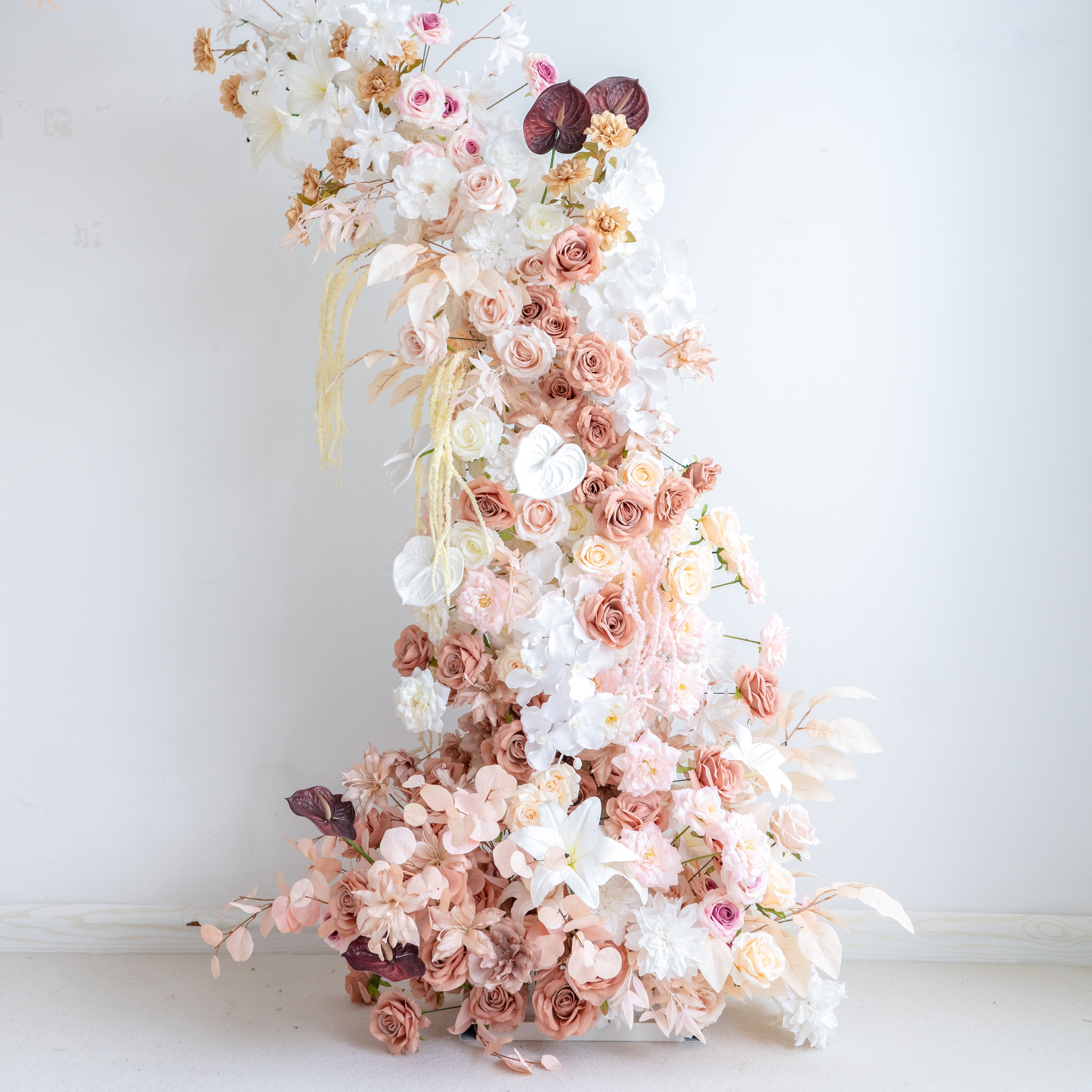 Peitho: Wedding Party Background Floral Arch Decoration (Including Frame)