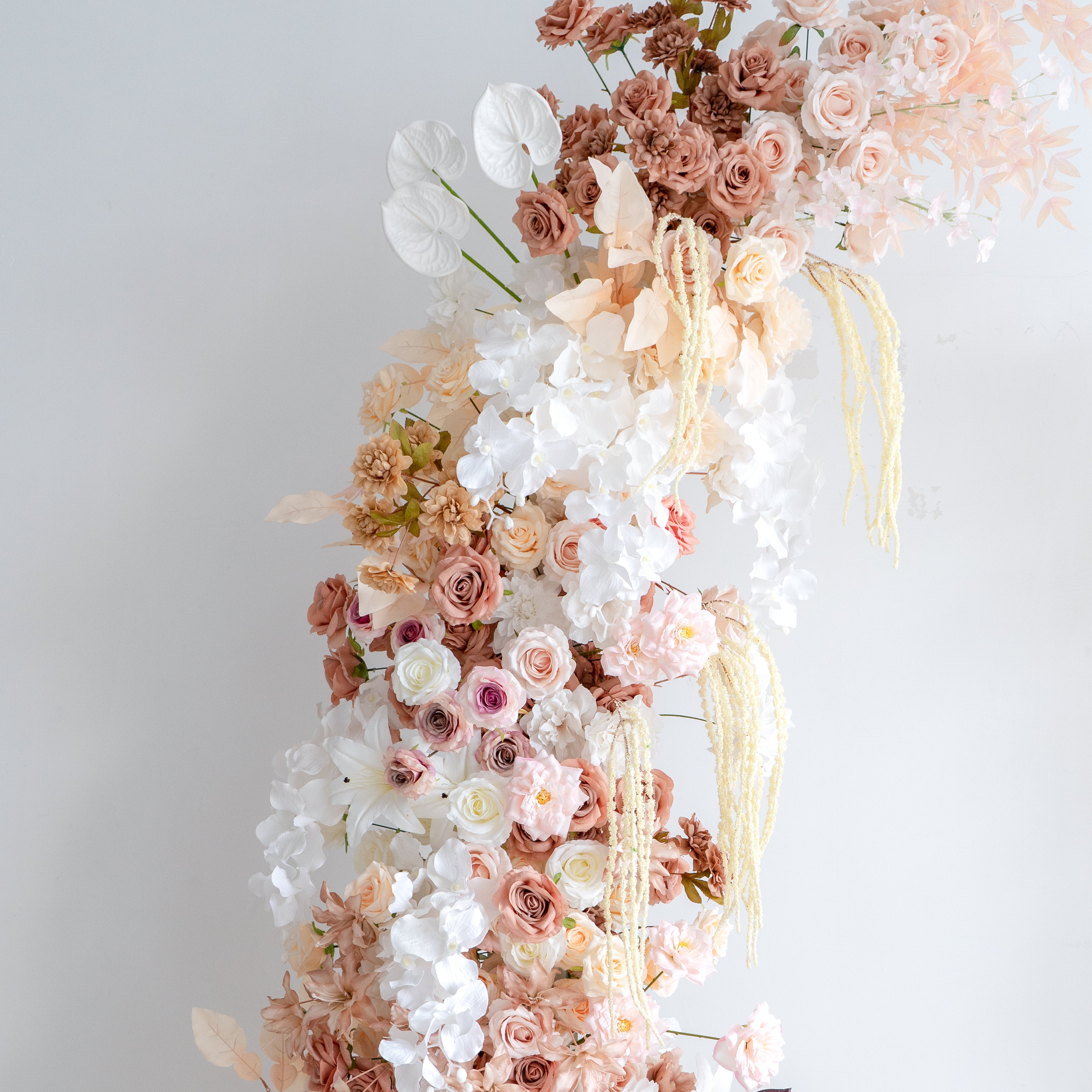 Peitho: Wedding Party Background Floral Arch Decoration (Including Frame)